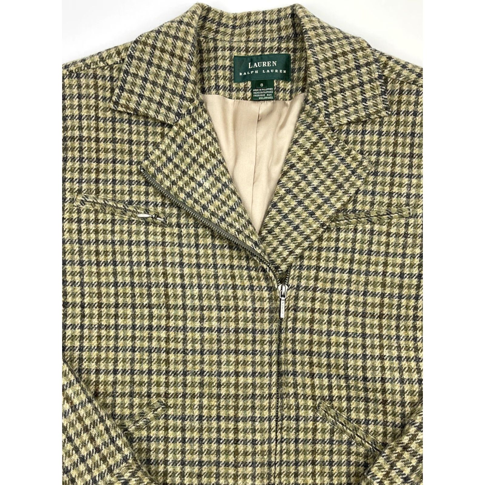 Ralph Lauren Ralph Lauren Womens Wool Equestrian Jacket Sport Coat Full Zip Work Riding Sz 8 Size M / US 6-8 / IT 42-44 - 2 Thumbnail