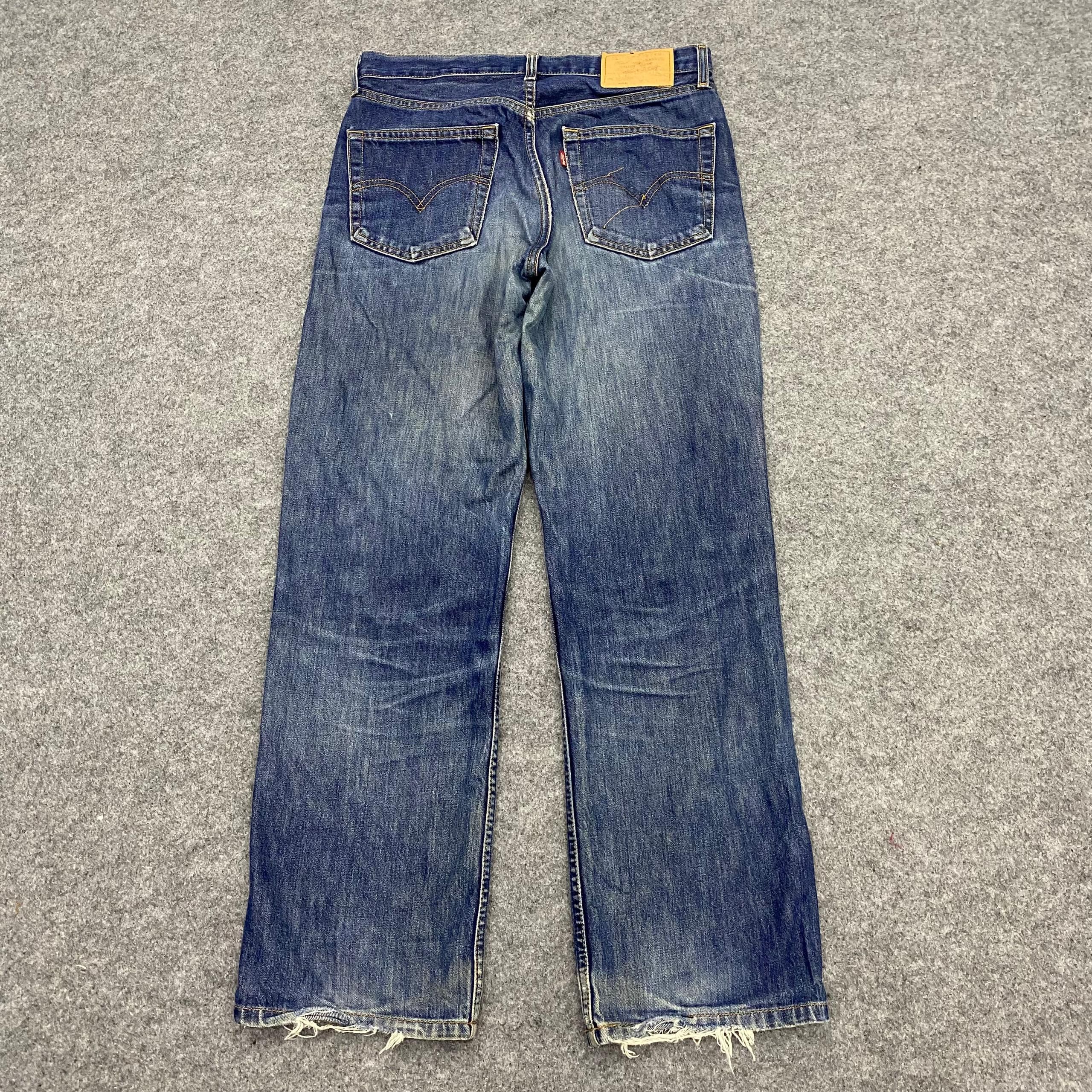 Levi's Vintage Levis 508 Distressed denim Kurt Cobain Style Size US 32 / EU 48 - 3 Thumbnail