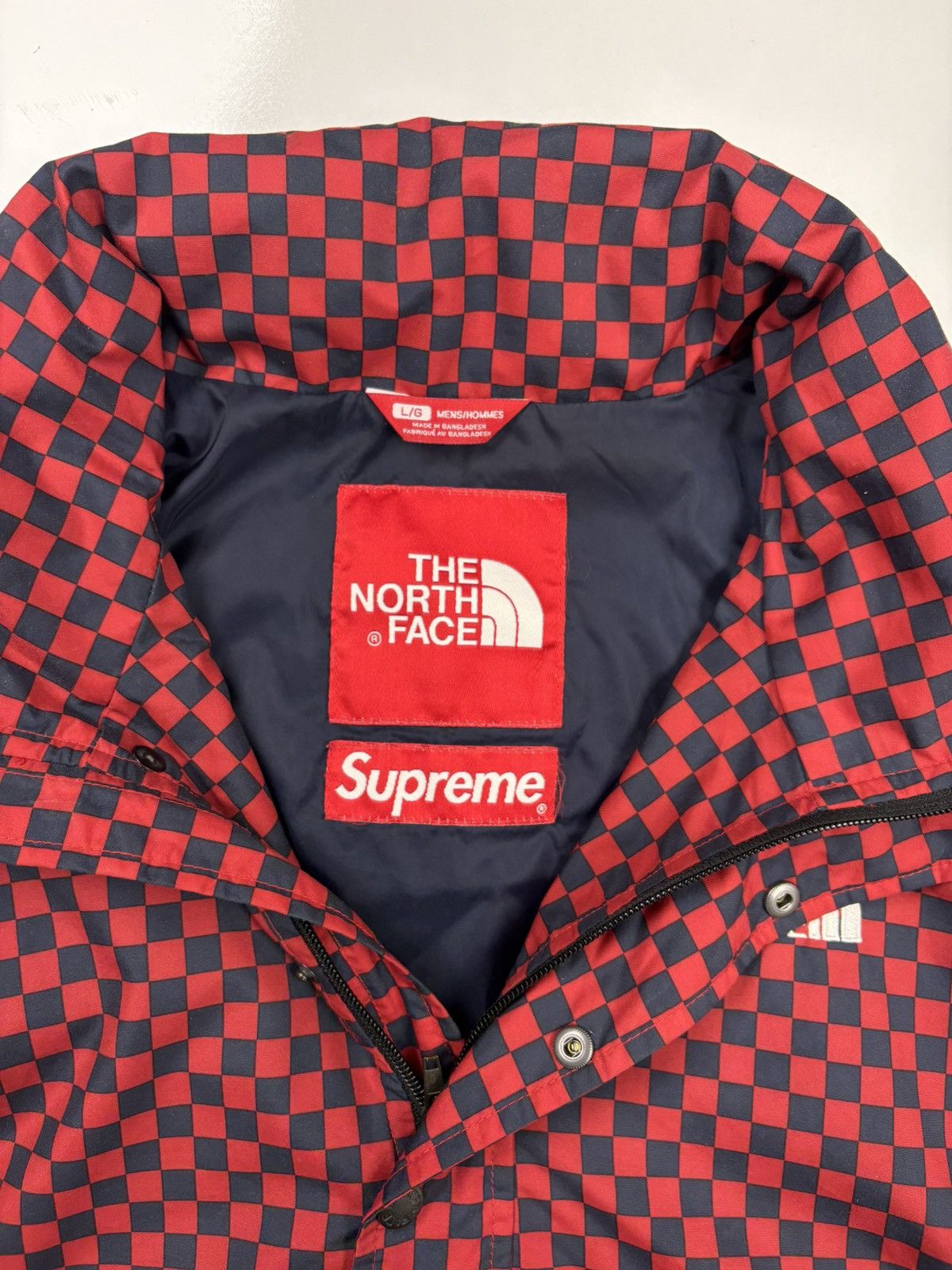 Supreme × The North Face Supreme 2011 The North Face Checkered Pullover Jacket Size US L / EU 52-54 / 3 - 6 Thumbnail