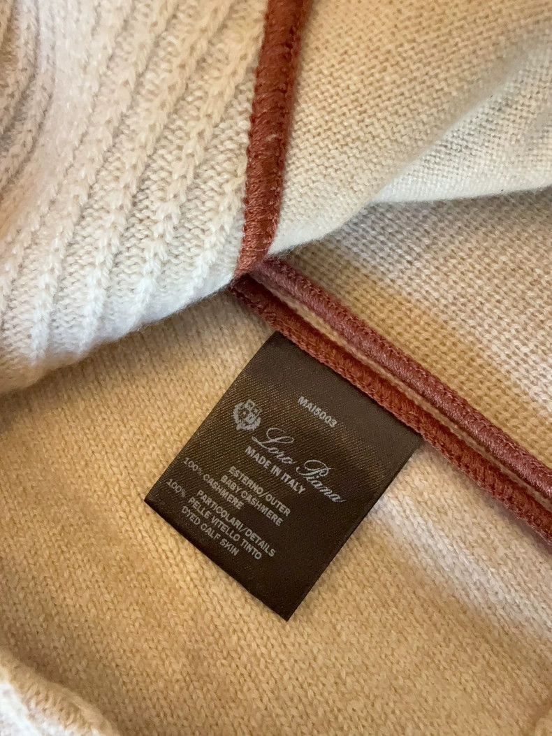 Loro Piana Loro Piana Cashmere Knit Jacket- Size US XL / EU 56 / 4 - 7 Thumbnail