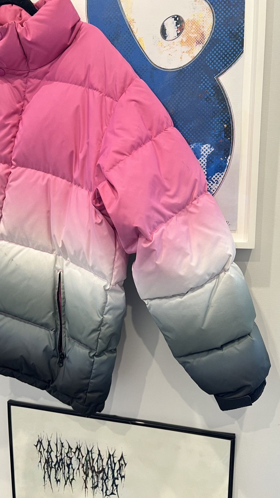 Supreme Supreme Gradient Puffy Jacket Pink Spring Summer 2018 Size US M / EU 48-50 / 2 - 9 Thumbnail