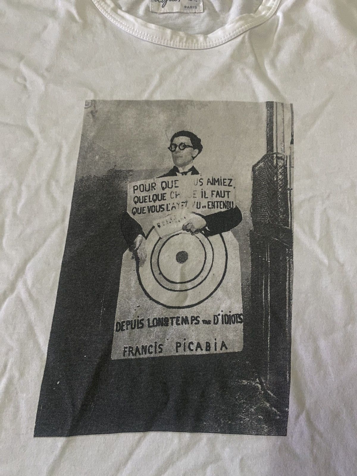 A.P.C. × agnes b. FIRE 🔥 VINTAGE AGNES.B PICABIA adagp paris 1998 Size US L / EU 52-54 / 3 - 8 Thumbnail