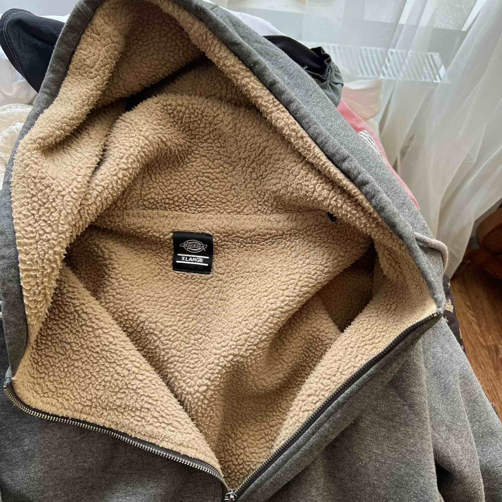 Dickies × Vintage Vintage Dickies Fleece Zip Jacket Sherpa Warm Heavy Sz XL Size US XL / EU 56 / 4 - 7 Thumbnail