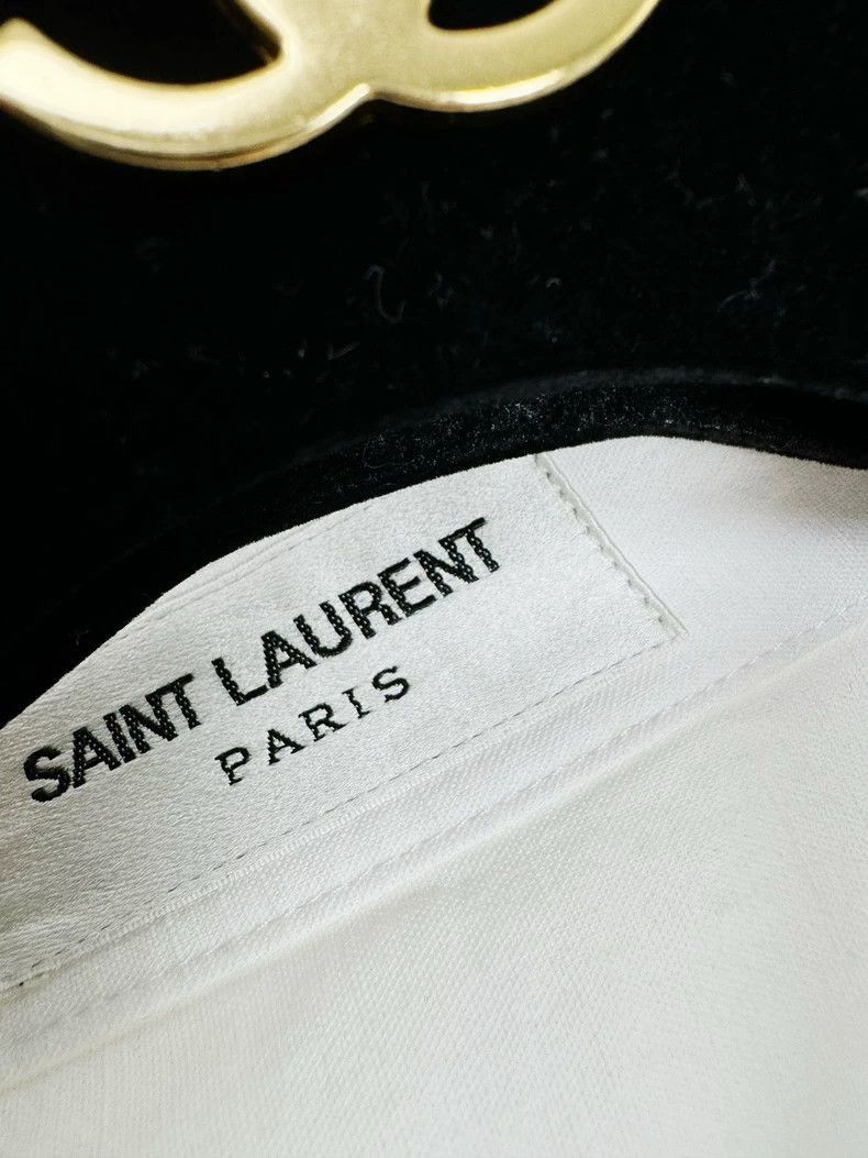 Other Saint Laurent White Embroidered Button-2507 Size XS / US 0-2 / IT 36-38 - 3 Thumbnail