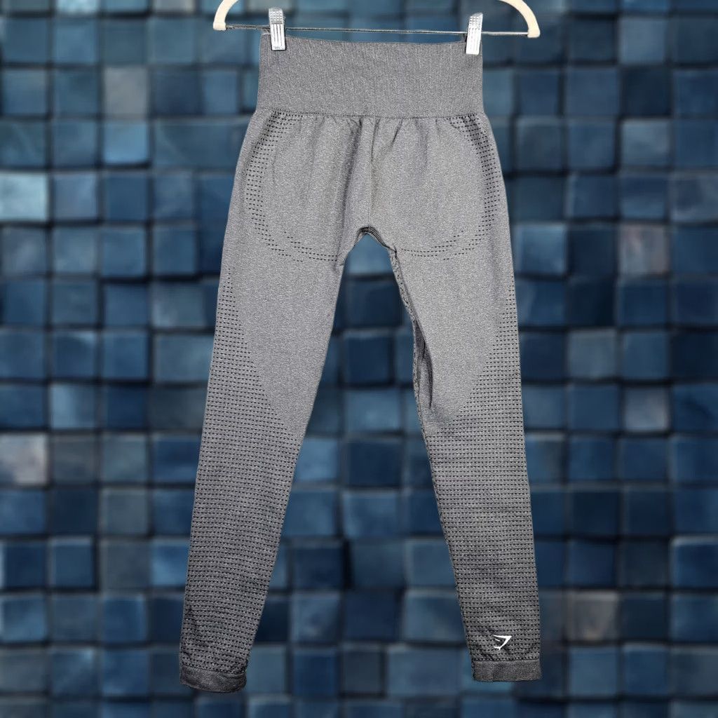 Gymshark Gymshark Women's Gray Vital Seamless 2.0 Leggings Size M Size 32" / US 10 / IT 46 - 1 Thumbnail