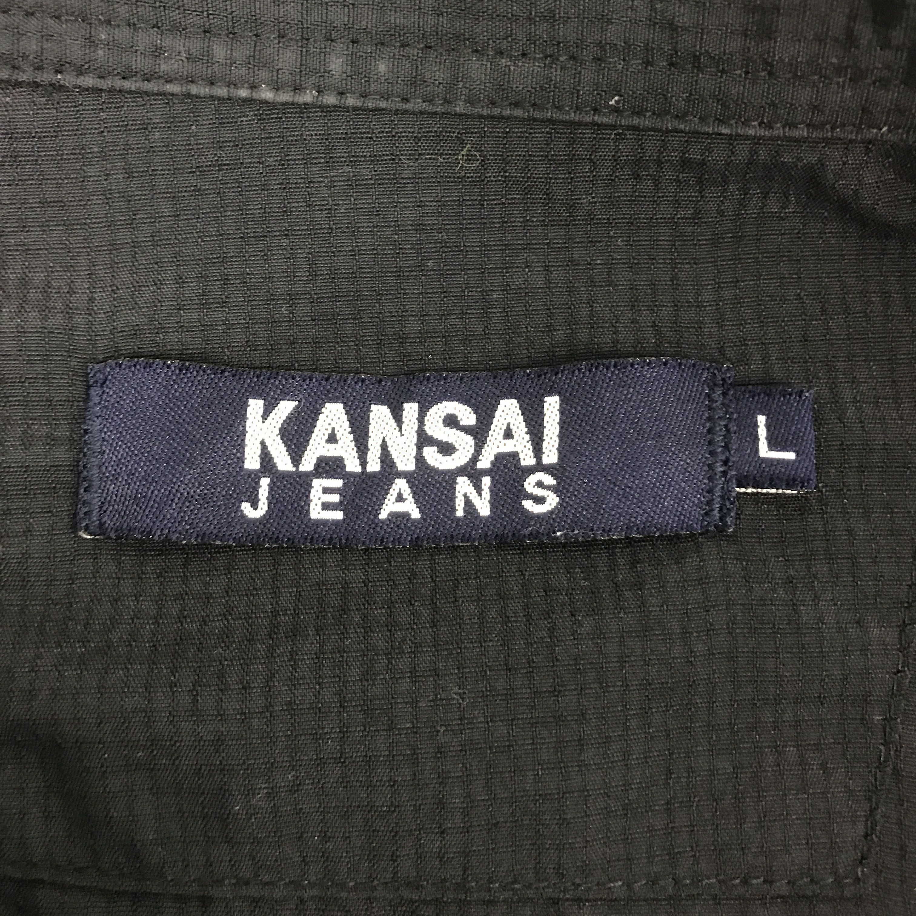 Japanese Brand × Kansai Yamamoto Kansai jeans Kansai Yamamoto button up shirts Size US L / EU 52-54 / 3 - 8 Thumbnail