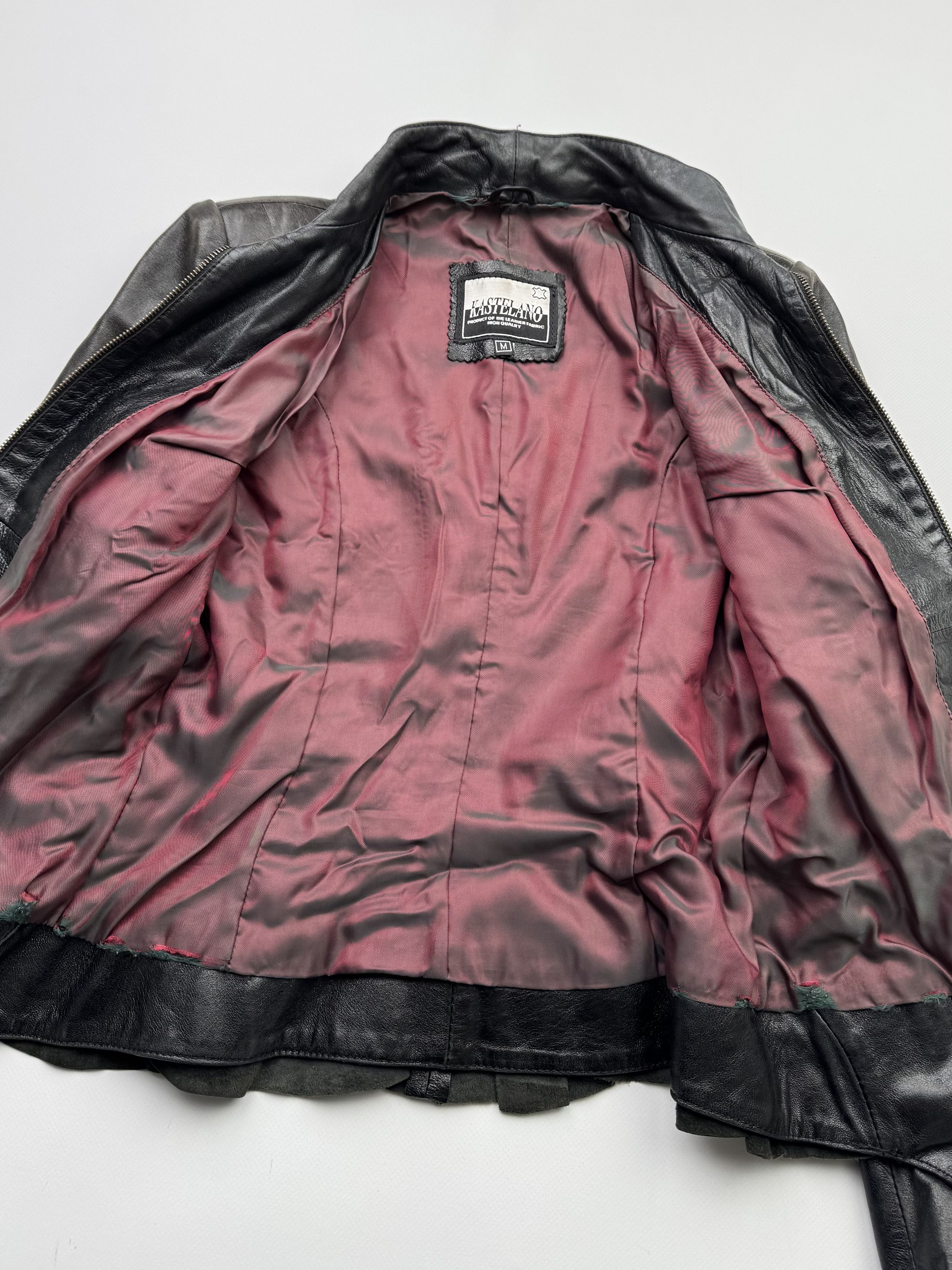 Japanese Brand Vintage Cropped Leather Jacket B416(V175) Size S / US 4 / IT 40 - 5 Thumbnail