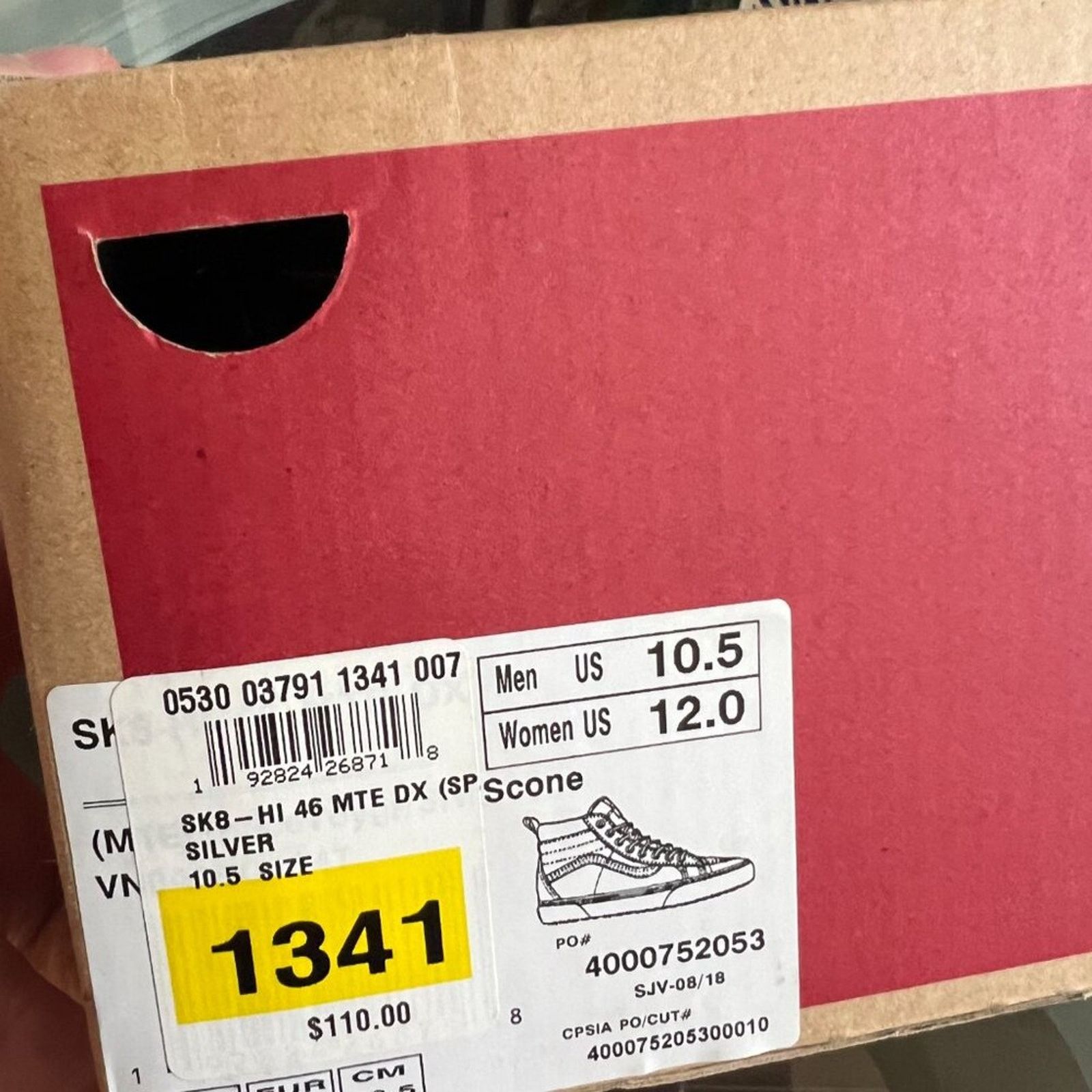 Vans Vans Sk8-Hi 46 MTE DX NASA Space Voyager Men’s 10.5, New Size US 10.5 / EU 43-44 - 5 Thumbnail