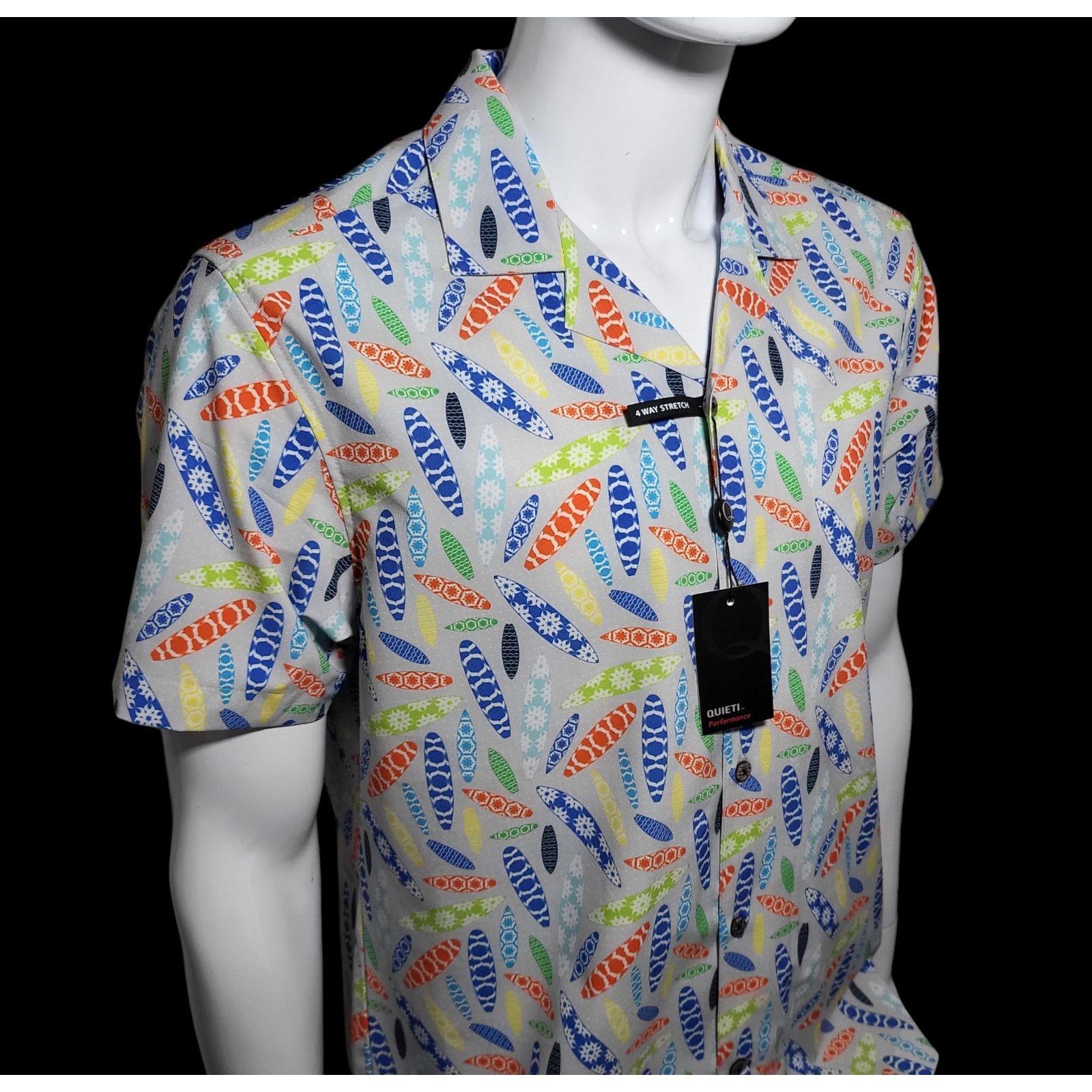 Other NWT QUIETI Performance Lightweight Surfboard Print M, XXL Size US M / EU 48-50 / 2 - 3 Thumbnail