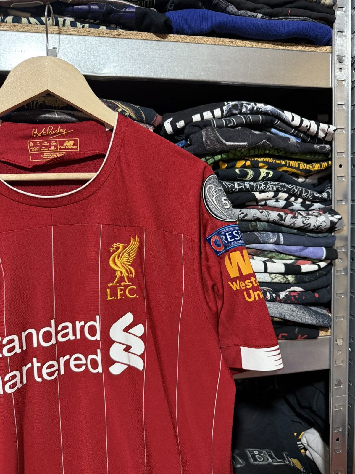 New Balance Rare New Balance FC Liverpool VIRGIL Champions League Jersey Size US XL / EU 56 / 4 - 4 Thumbnail