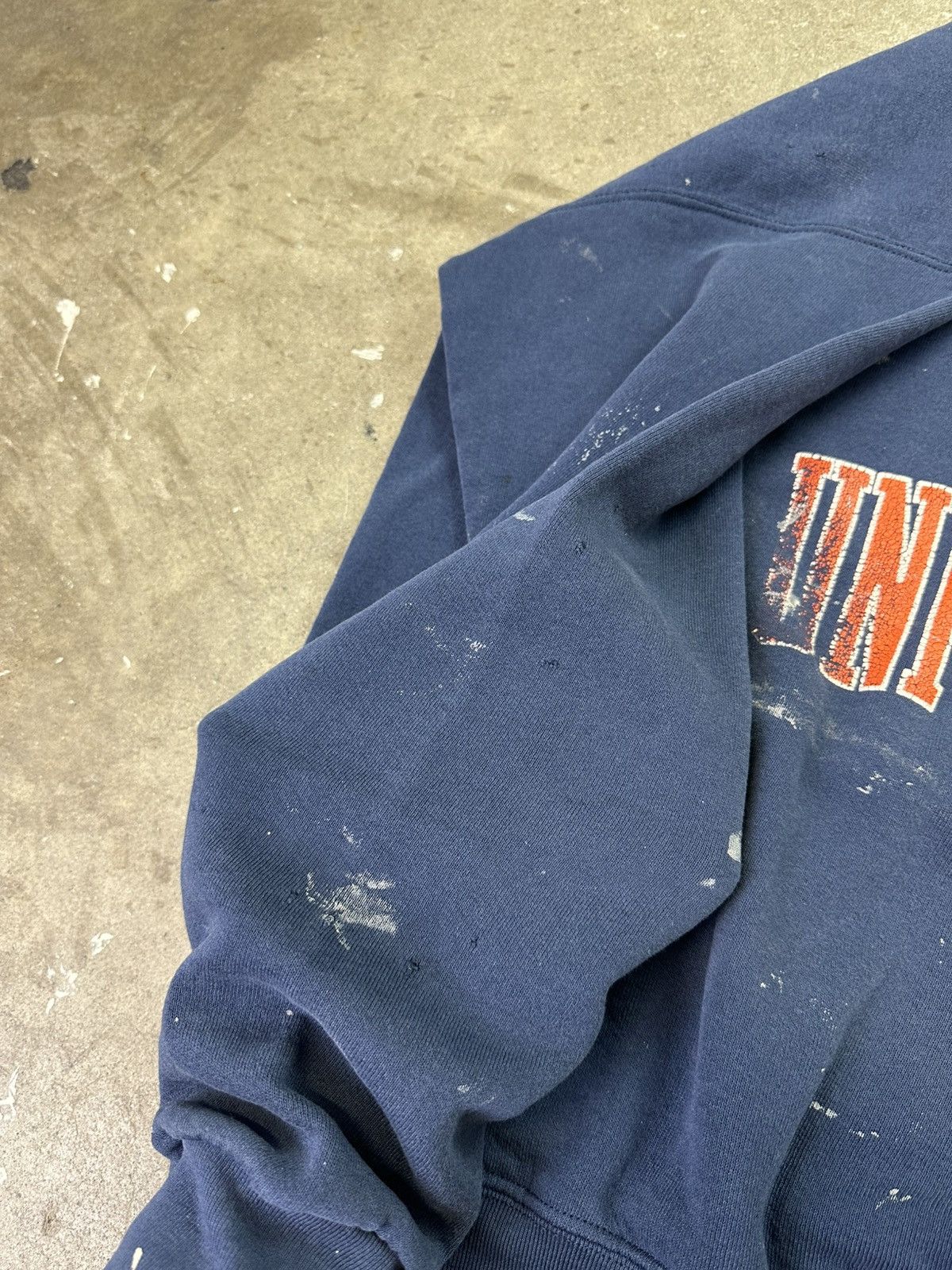 Vintage vintage 90s syracuse university painter collegiate crewneck Size US XL / EU 56 / 4 - 8 Thumbnail
