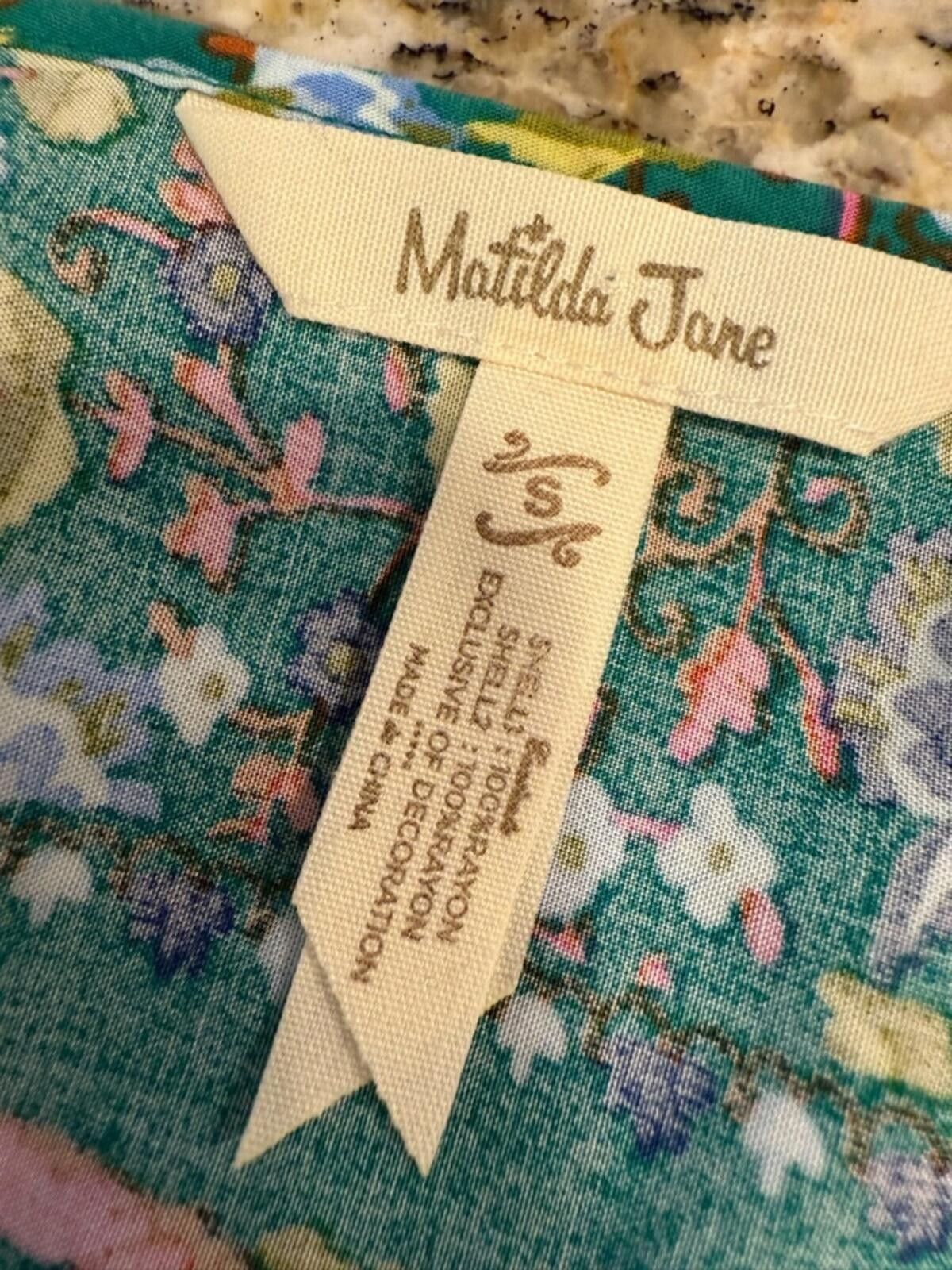 Other Matilda Jane shabby chic floral polka dot tunic top SZ SM Size S / US 4 / IT 40 - 6 Thumbnail