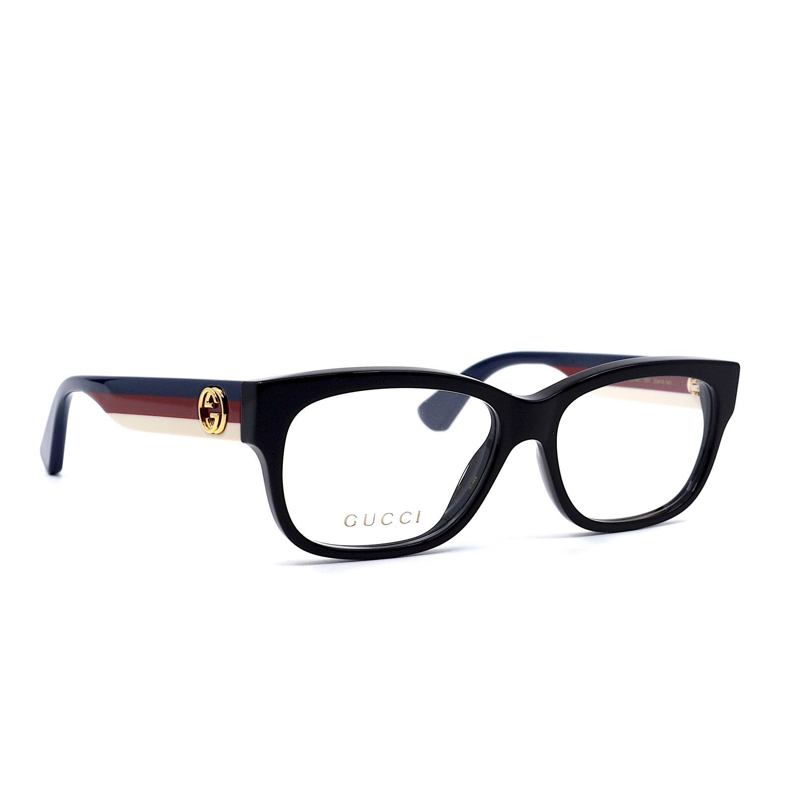 Gucci NEW GUCCI GG0278O 001 BLACK MULTICOLOR EYEGLASSES FRAME Size ONE SIZE - 2 Thumbnail
