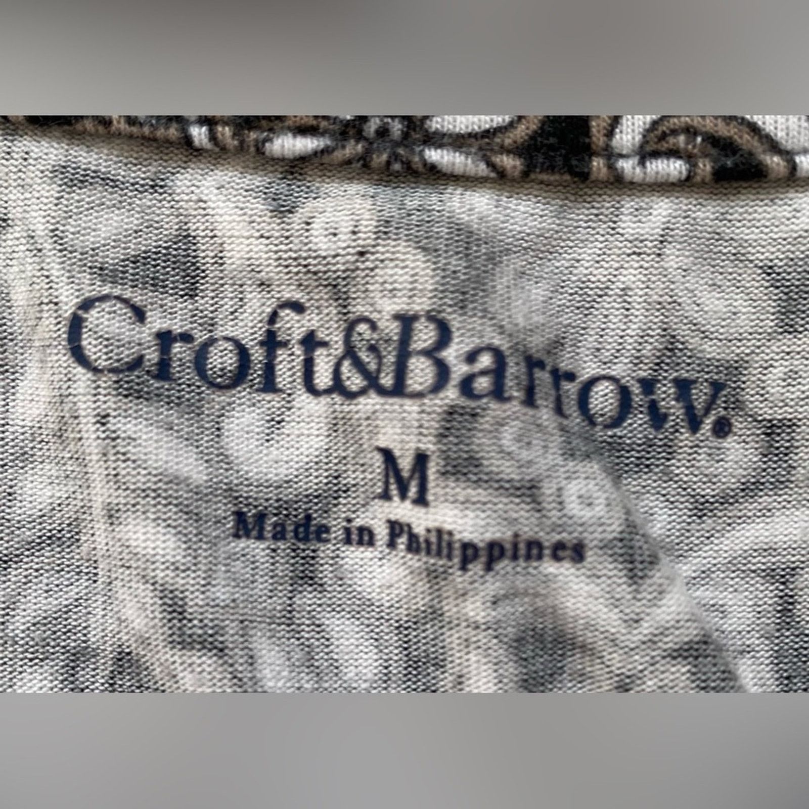 Croft & Barrow Croft & Barrow | Geometric Pattern Sleeveless Top | Medium Size M / US 6-8 / IT 42-44 - 3 Thumbnail