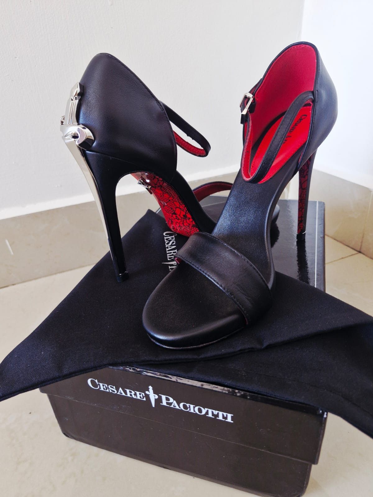 Paciotti Cesare Paciotti Dagger Heel Size US 8.5 / IT 38.5 - 7 Thumbnail