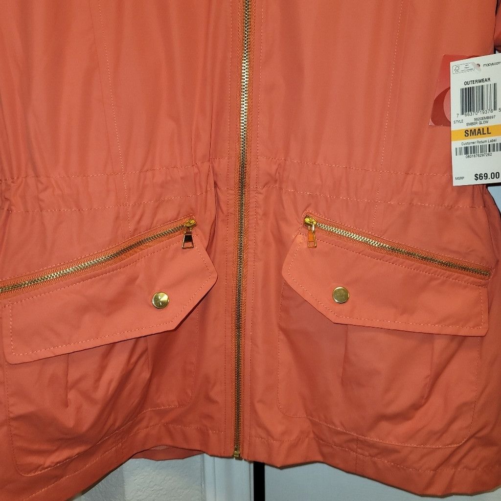 Other NWT Women's Style&co. Coral Zip up Jacket Size S / US 4 / IT 40 - 6 Thumbnail