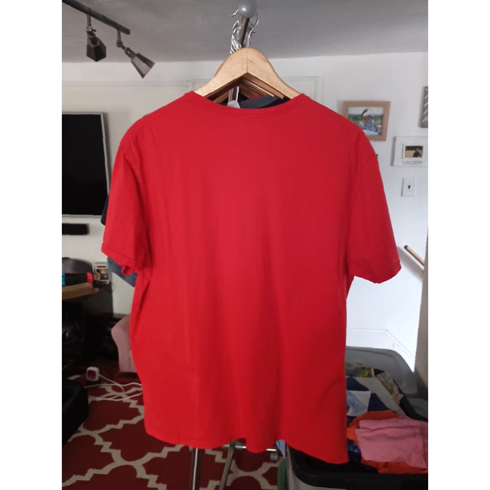 Fruit Of The Loom VINTAGE Street Fighter T-shirt Fight Spell Out Red XL Mens Size US XL / EU 56 / 4 - 4 Thumbnail