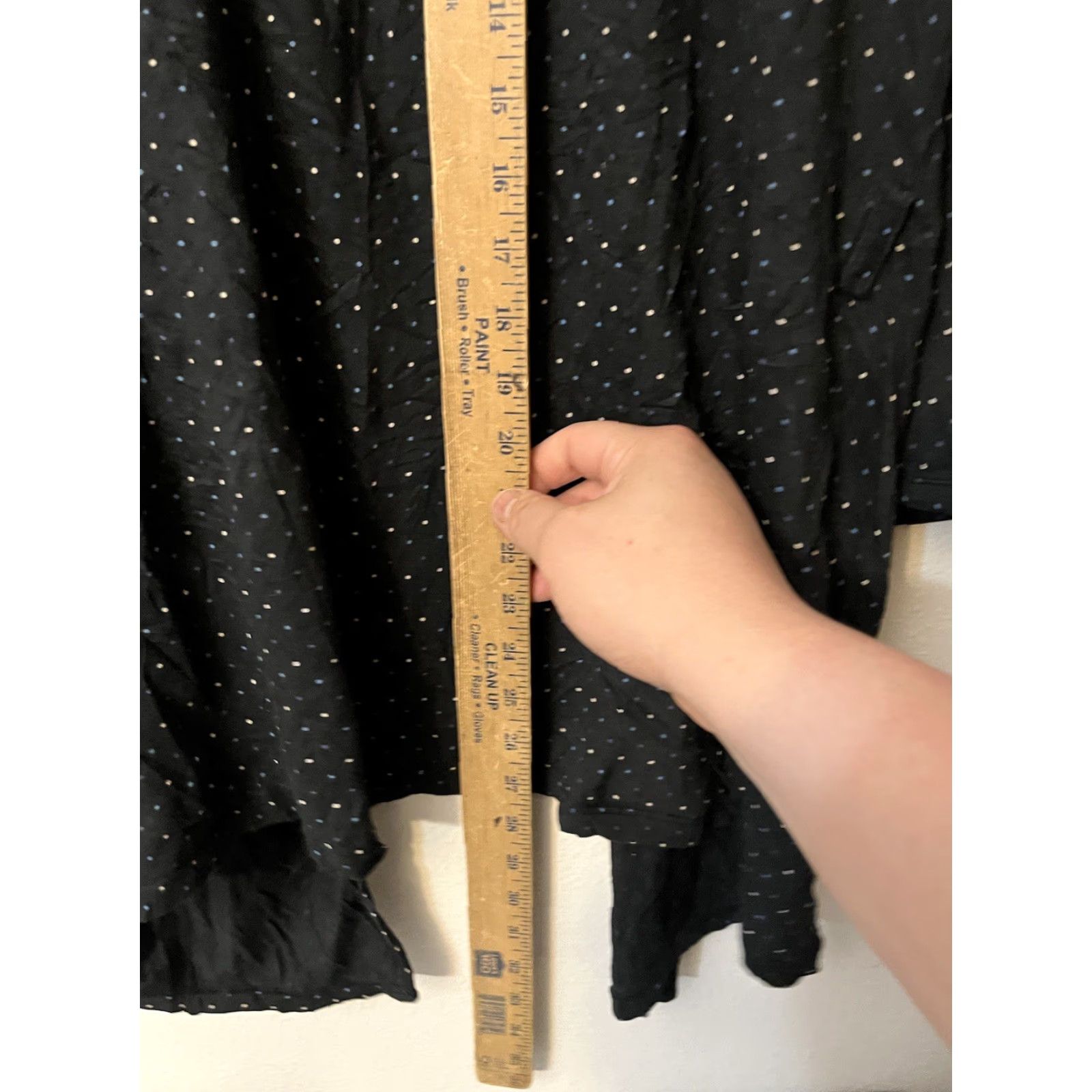 Express Express Cardigan Women's L Black Polka Nightwear Long Sleeve Cardigan Sweater Fall Winter Spring Hooded Regular Size L / US 10 / IT 46 - 4 Thumbnail