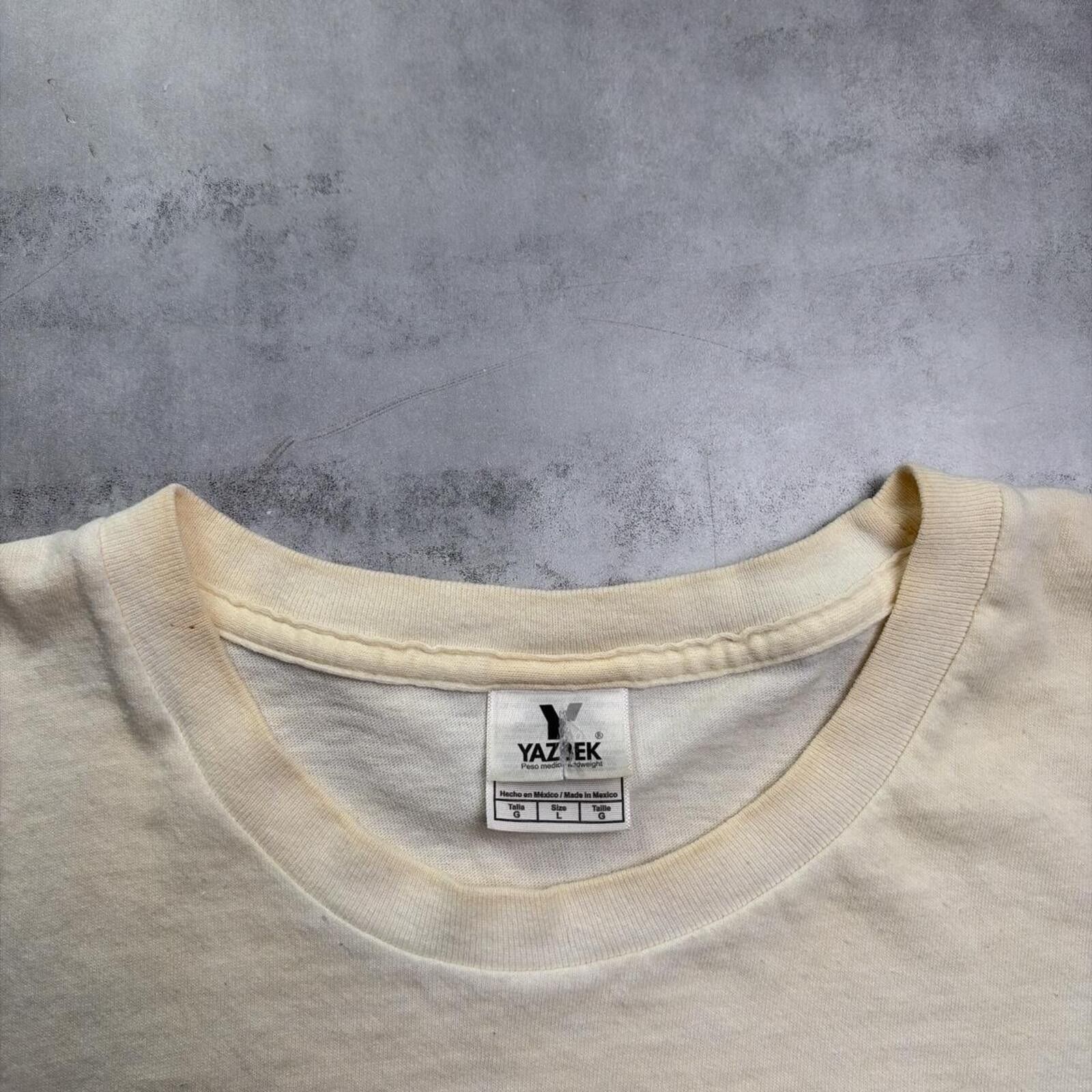 Other Y2K White Pink Floyd The Wall Tour Band Distressed T-Shirt Size US L / EU 52-54 / 3 - 7 Thumbnail