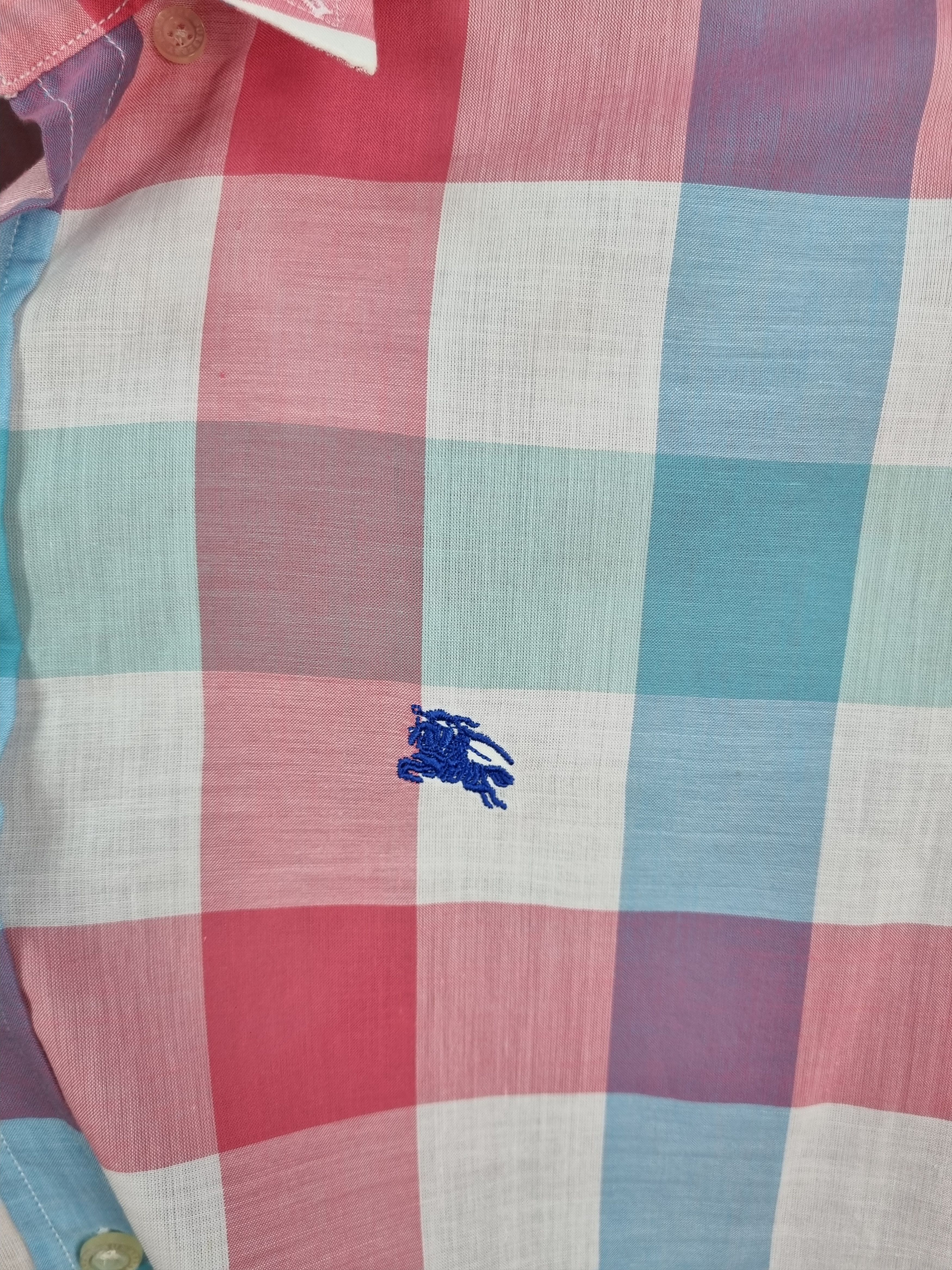 Burberry Burberry Very Light Plaid Shirt Size S / US 4 / IT 40 - 7 Thumbnail