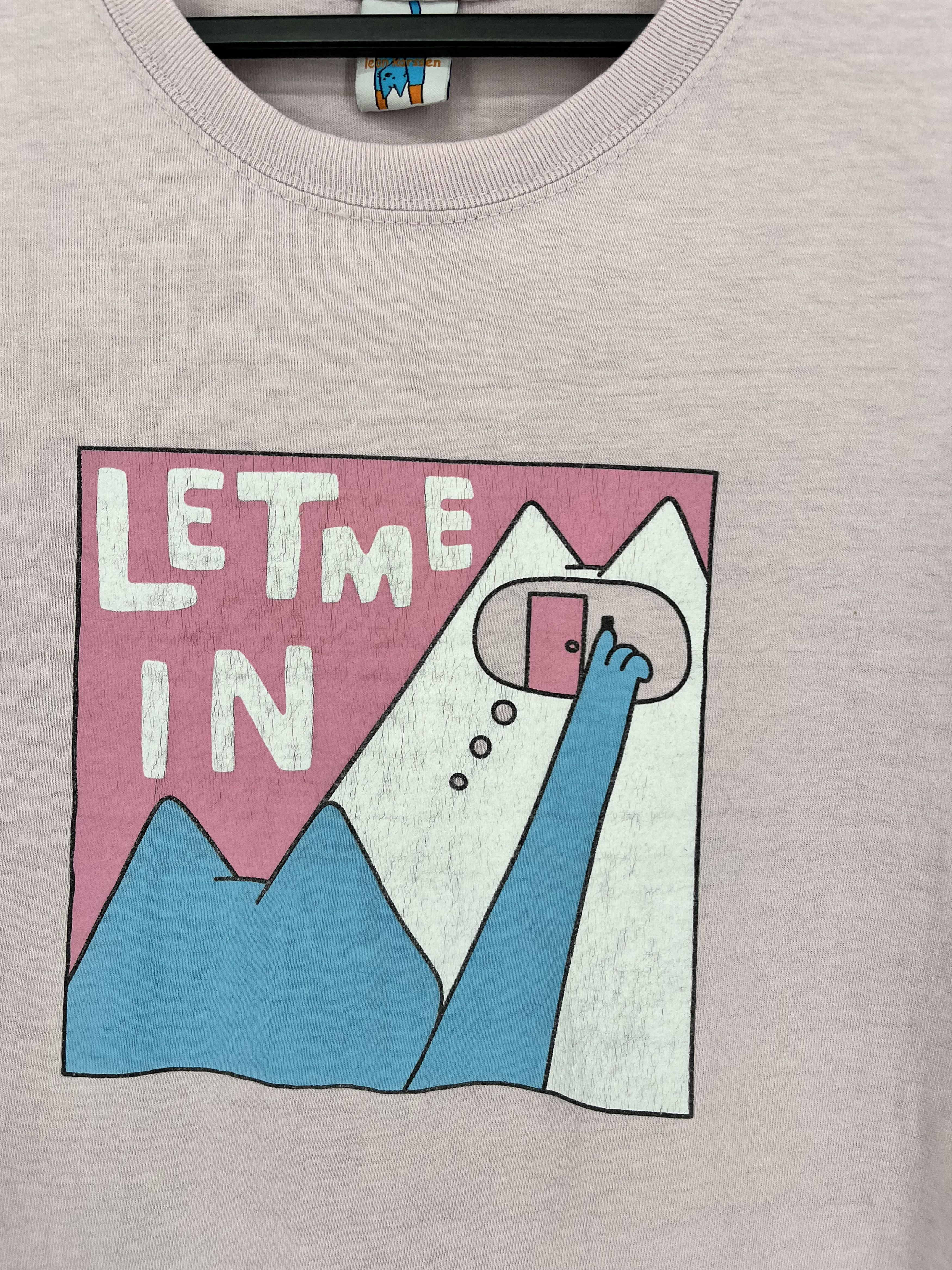 RIPNDIP Vintage Leon Karssen Cat "let Me In” Pink T-Shirts Size XXL Size US XXL / EU 58 / 5 - 5 Thumbnail