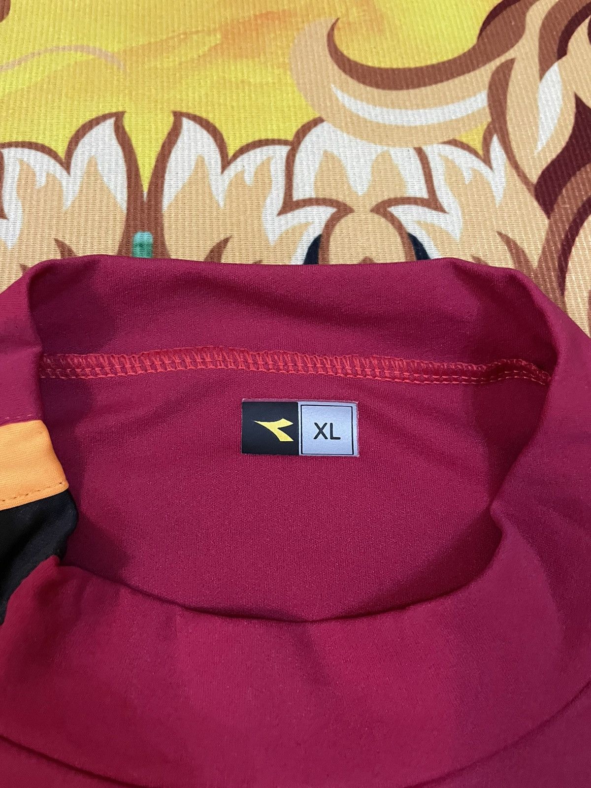Vintage Super Rare Vintage As Roma 2003/2004 Jersey With Tag Size US XL / EU 56 / 4 - 2 Thumbnail