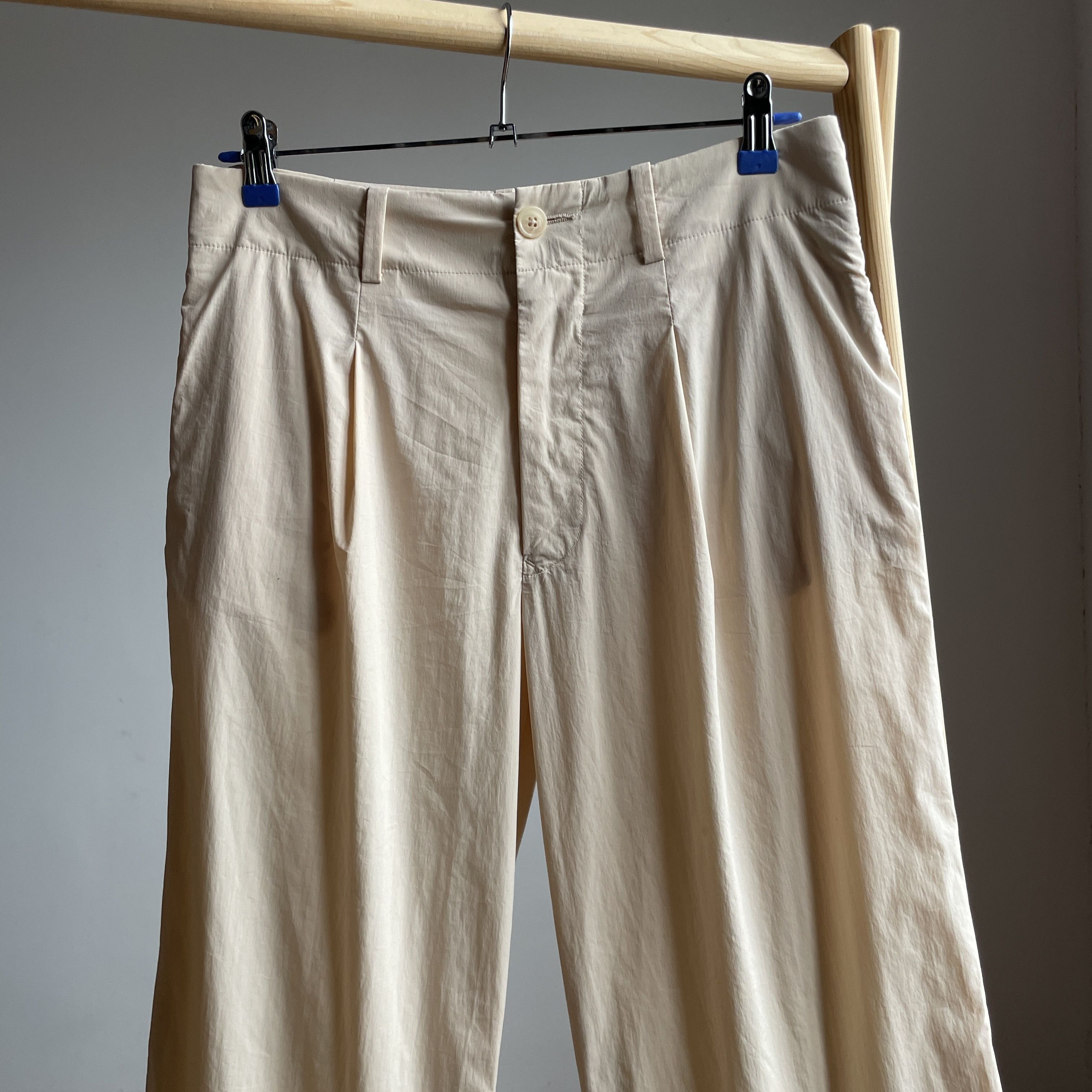 Jil Sander × Uniqlo Uniqlo Jil Sander +J Womens Lighweight Wide Leg Trousers Size 27" / US 4 / IT 40 - 3 Thumbnail