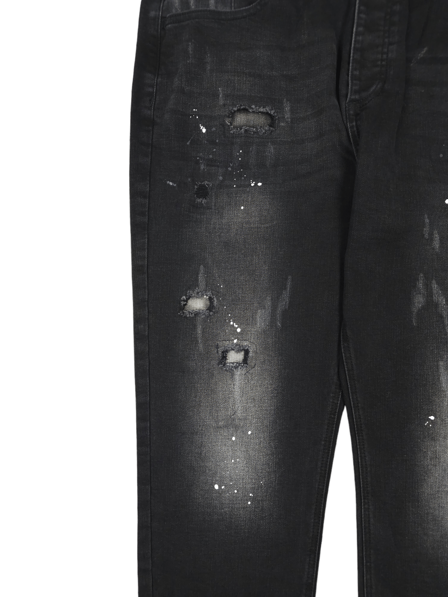 Designer 💎 38/32 Ripped Distressed Amiri Style Painter Denim Jeans Size US 38 / EU 54 - 4 Thumbnail