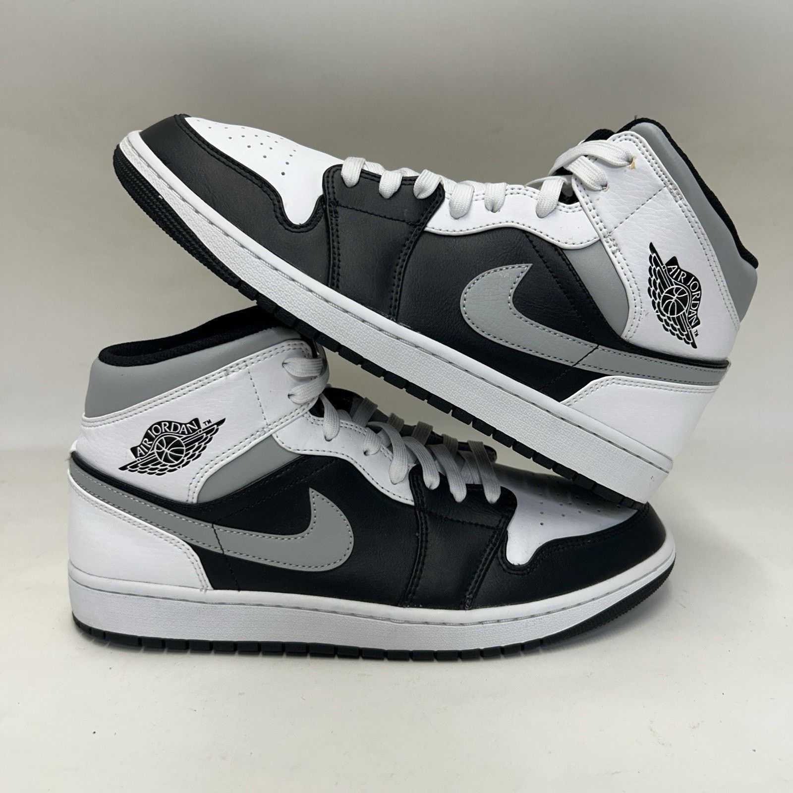 Nike Nike Air Jordan 1 Mid “White Shadow/Black Grey White" Size US 11.5 / EU 44-45 - 1 Thumbnail