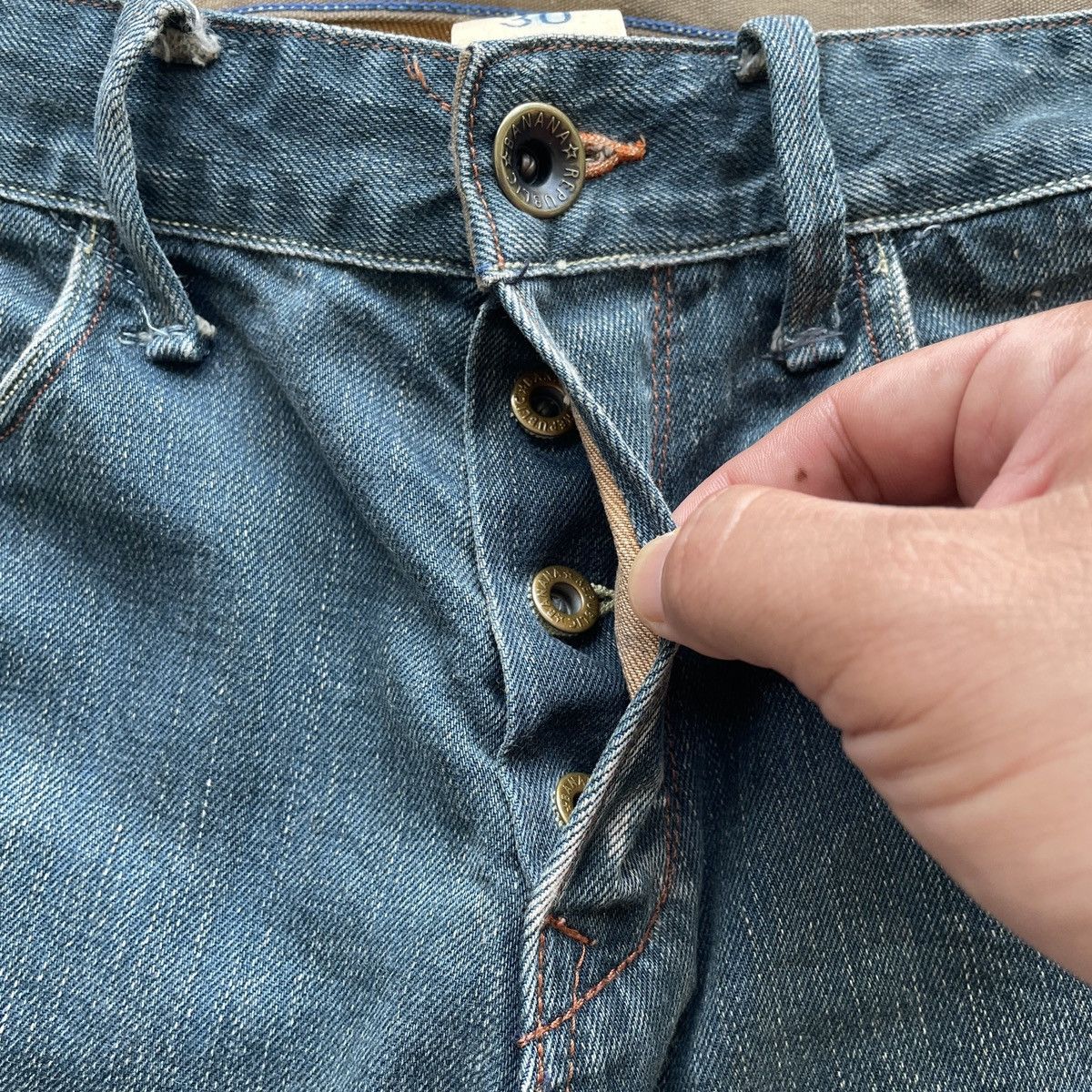 Banana Republic × Jean W32💥 Vintage Banana Republic Distressed Jeans Faded Pants Size US 32 / EU 48 - 7 Thumbnail