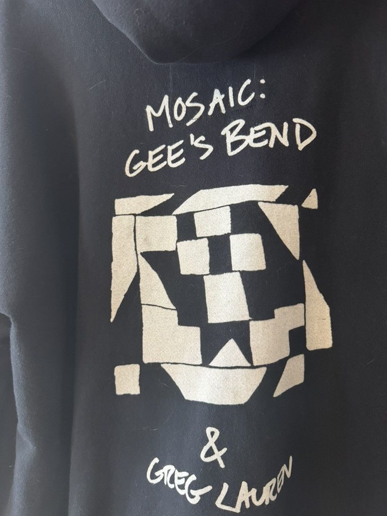 Greg Lauren Gee's Bend Graphic quilt patch hoodie Size US M / EU 48-50 / 2 - 7 Thumbnail