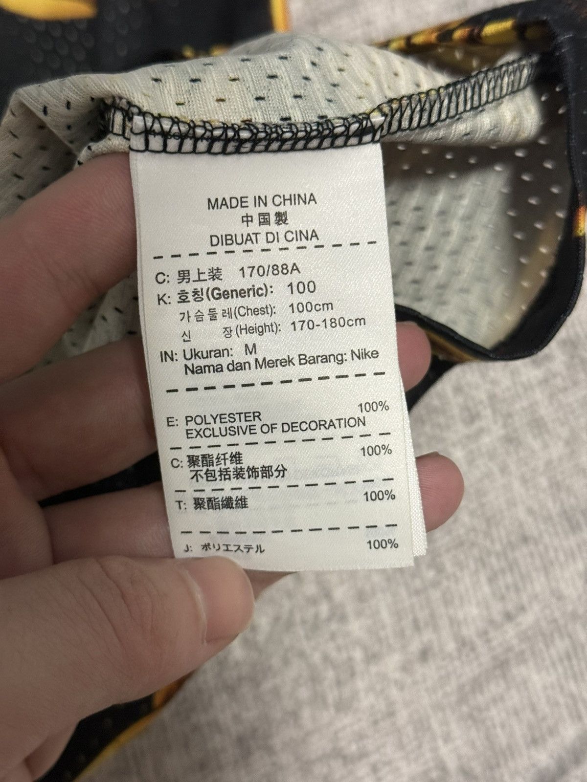 Nike × Supreme Supreme nike ss14 basketball Jersey Size US M / EU 48-50 / 2 - 6 Thumbnail