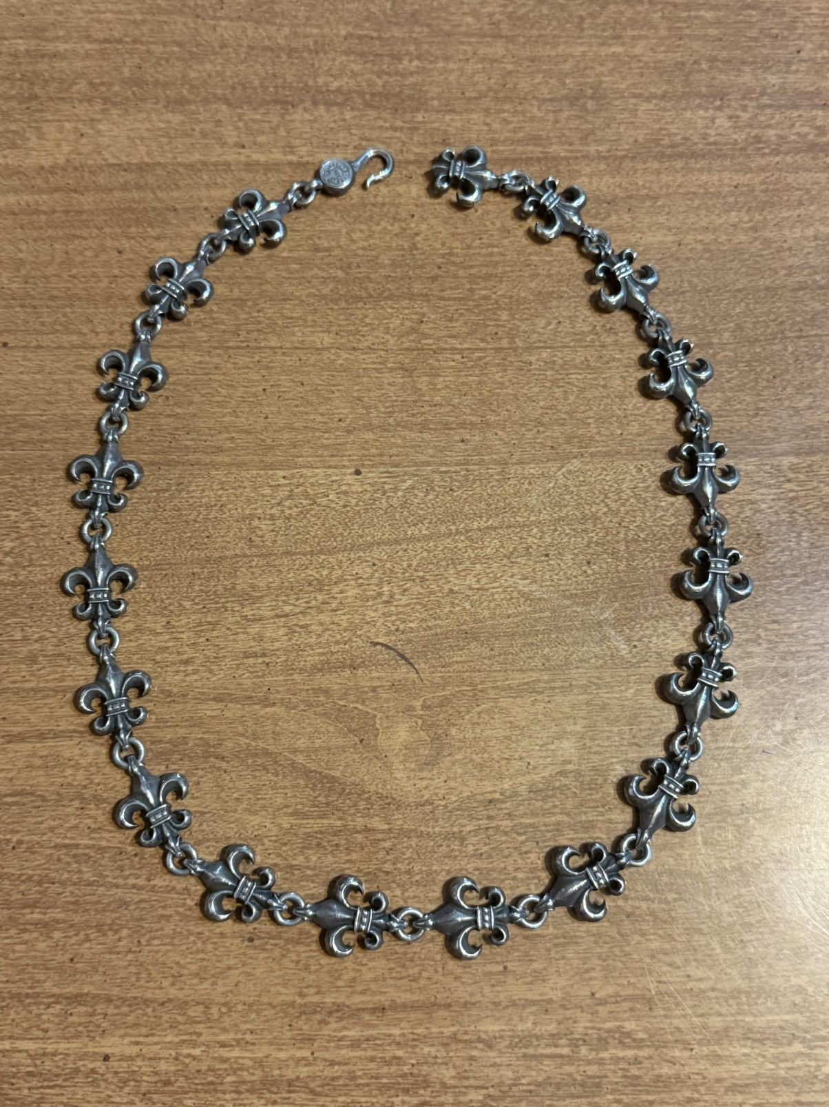 Chrome Hearts BS Fleur De Lis Link Necklace Size ONE SIZE - 2 Thumbnail
