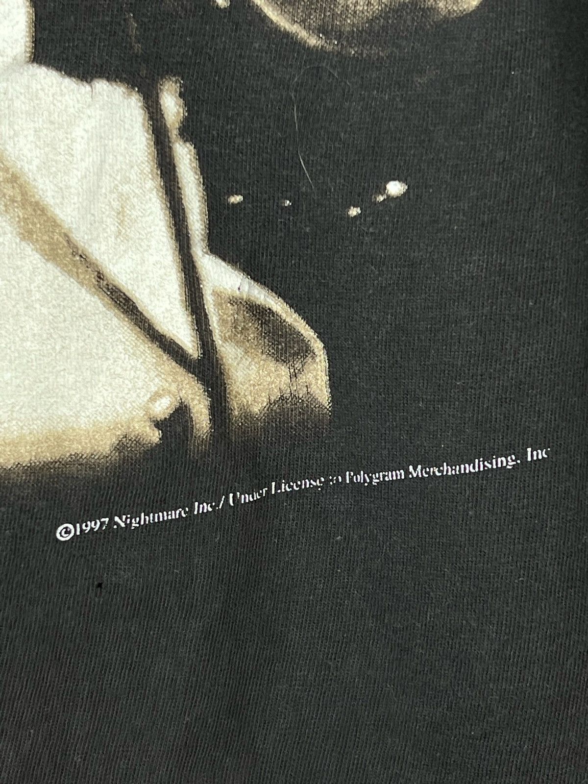 Band Tees × Vintage Vintage 90s Alice Cooper Dirty Diamonds Faded Band T Shirt Size US L / EU 52-54 / 3 - 6 Thumbnail