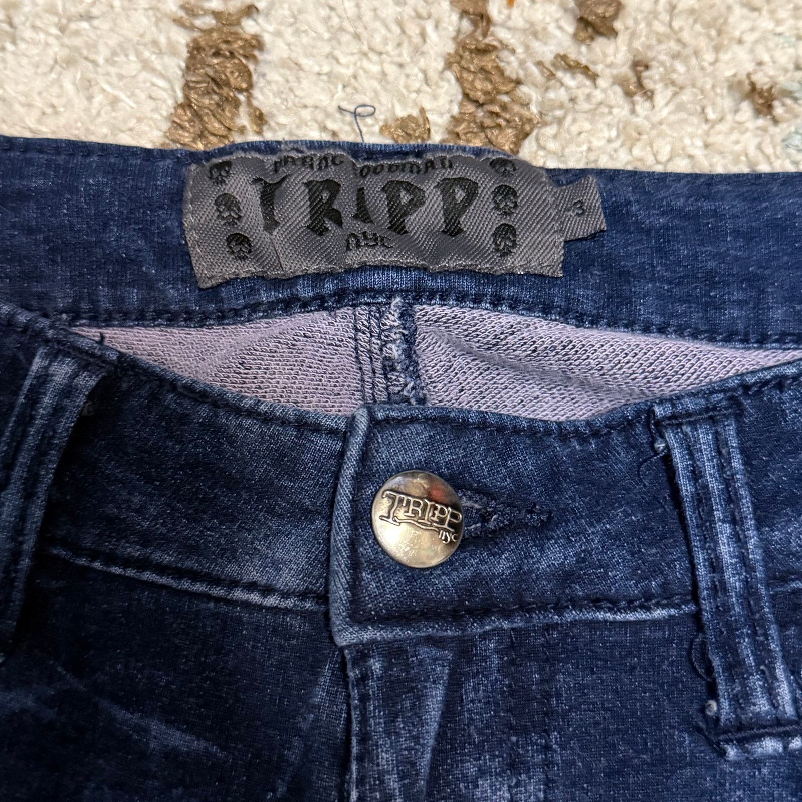 Tripp NYC Tripp NYC Skinny Jeggings Size 3 (26x29) Y2K Size 26" / US 2 / IT 38 - 5 Thumbnail