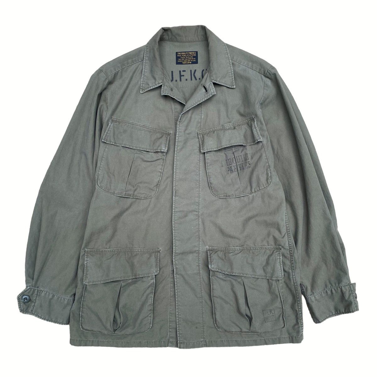 Wacko Maria Wacko Maria Gulty Parties Drunkerd's Dream Fatigue Jacket Size US M / EU 48-50 / 2 - 3 Thumbnail