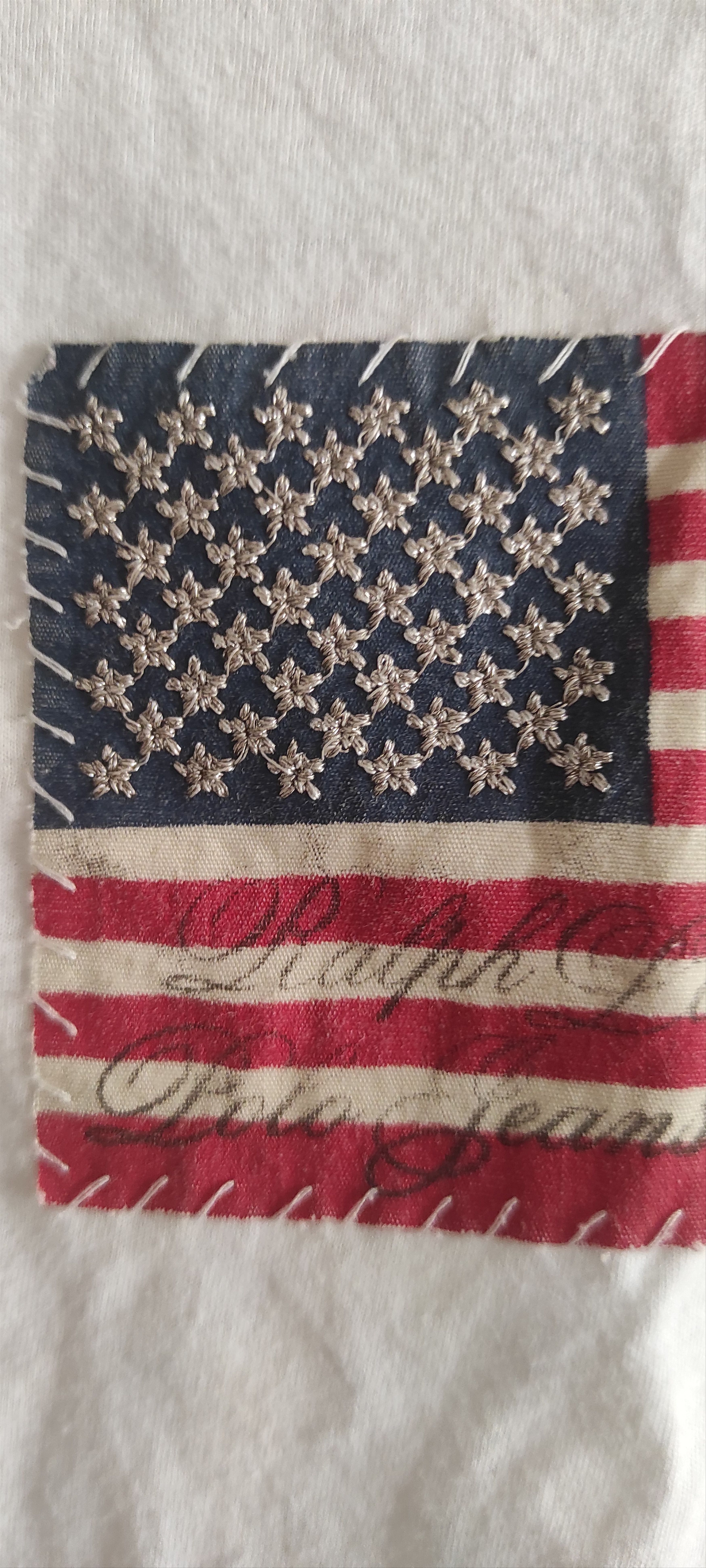 Polo Ralph Lauren Polo Ralph Lauren Vintage Retro USA Flag T-Shirt Classic FIt Size S / US 4 / IT 40 - 13 Thumbnail