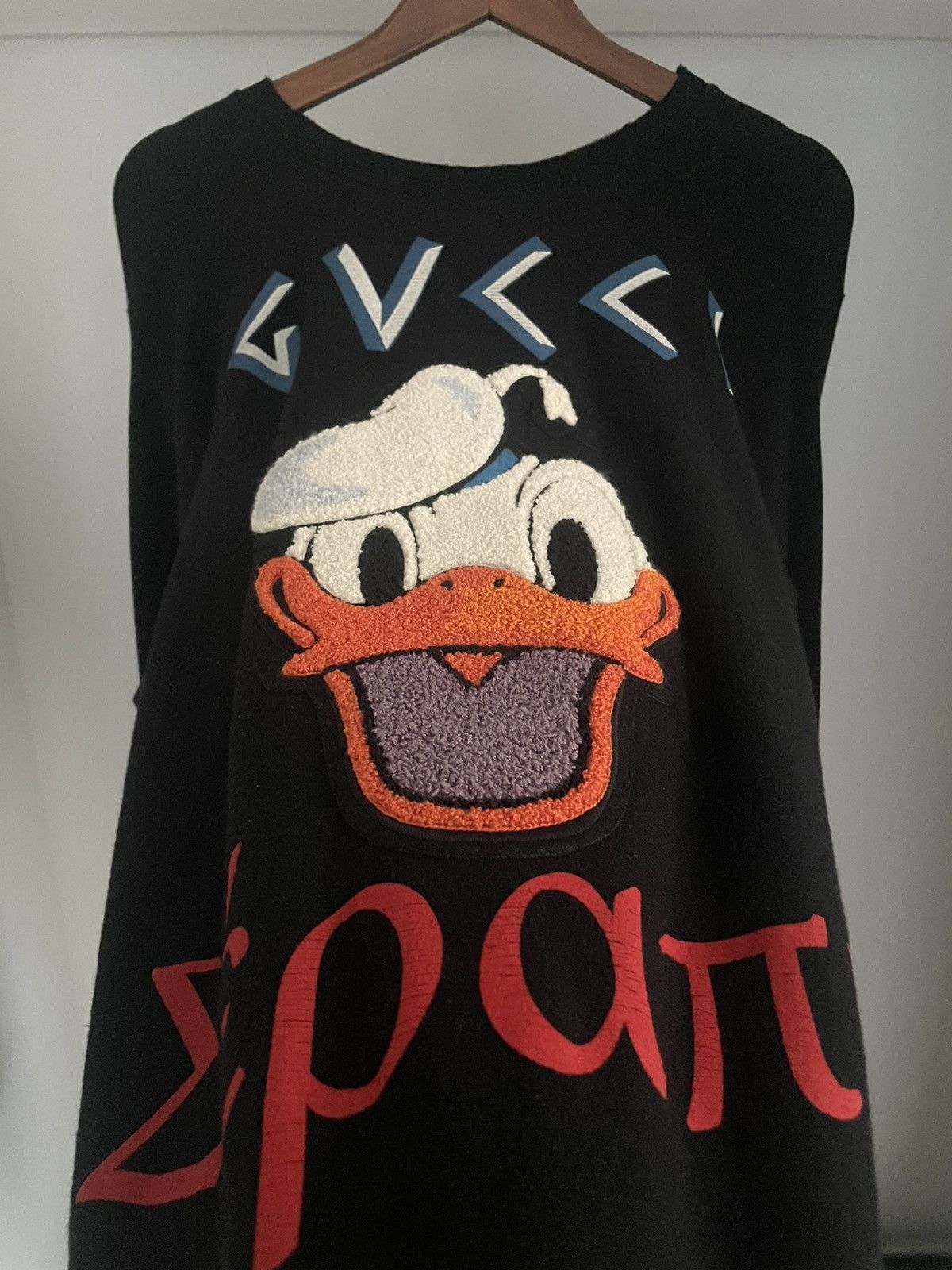 Gucci Gucci Donald Duck Sweatshirt Size US XXL / EU 58 / 5 - 3 Thumbnail