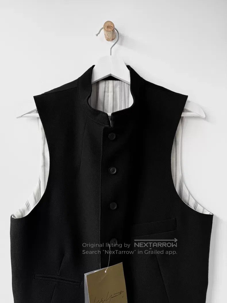 Yohji Yamamoto Yohji Yamamoto 24AW Standing Collar Military Vest Size US M / EU 48-50 / 2 - 4 Thumbnail