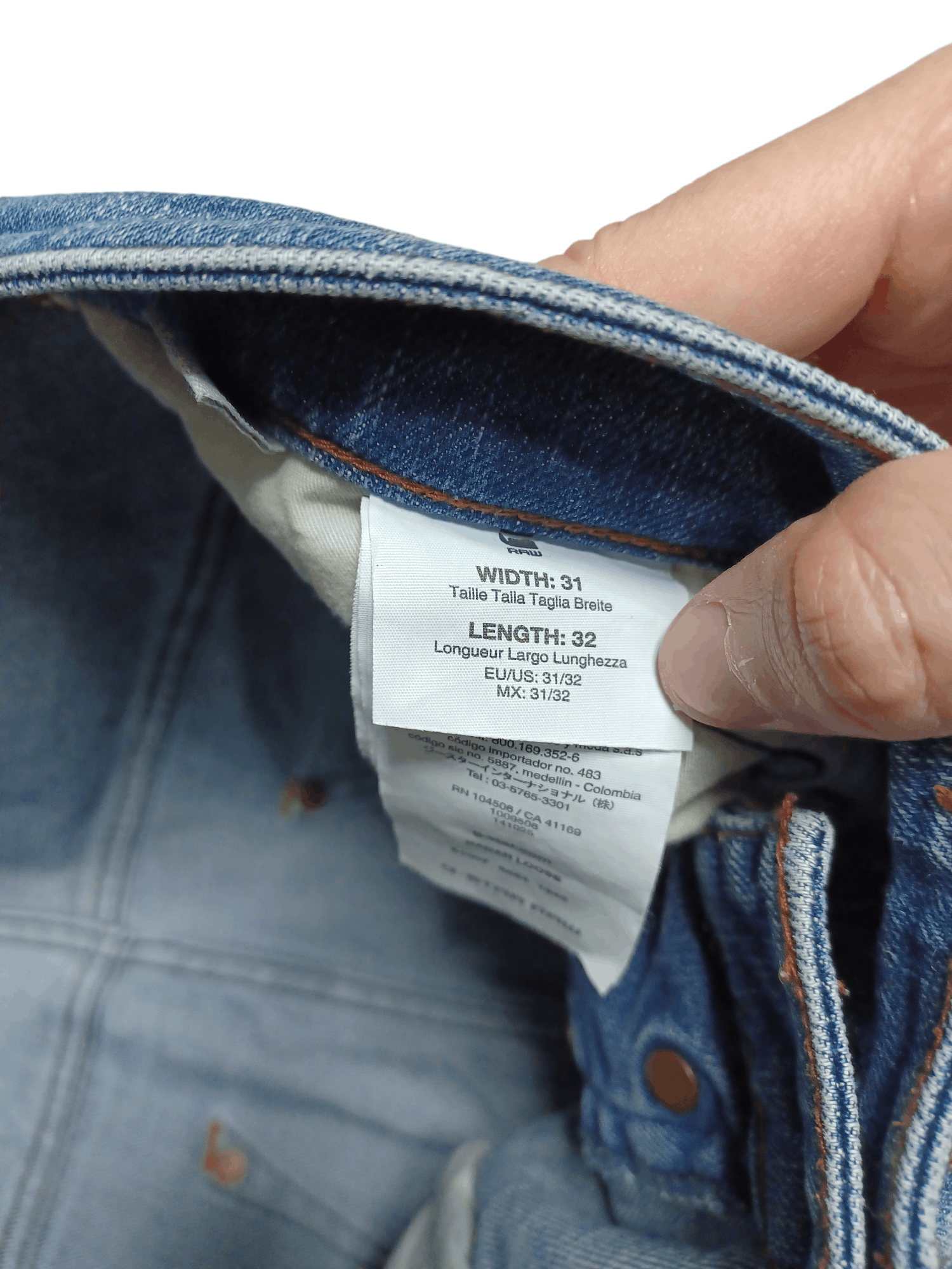 G-Star G STAR RAW DISTRESSED AVANT GARDE W31 L32 JEANS DENIM Size US 31 - 4 Thumbnail