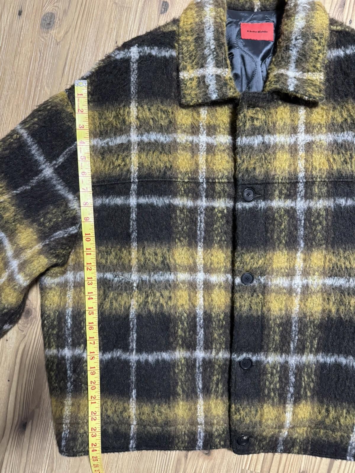 Other A Better Mistake Mohair Texture Wool Check Jacket Size 4 XL Size US XL / EU 56 / 4 - 7 Thumbnail