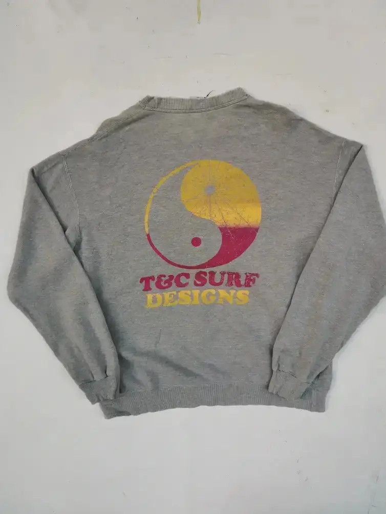 Other Vintage!!! T&C Surf Designs: Endless Wave Sweatshirt Size US L / EU 52-54 / 3 - 8 Thumbnail
