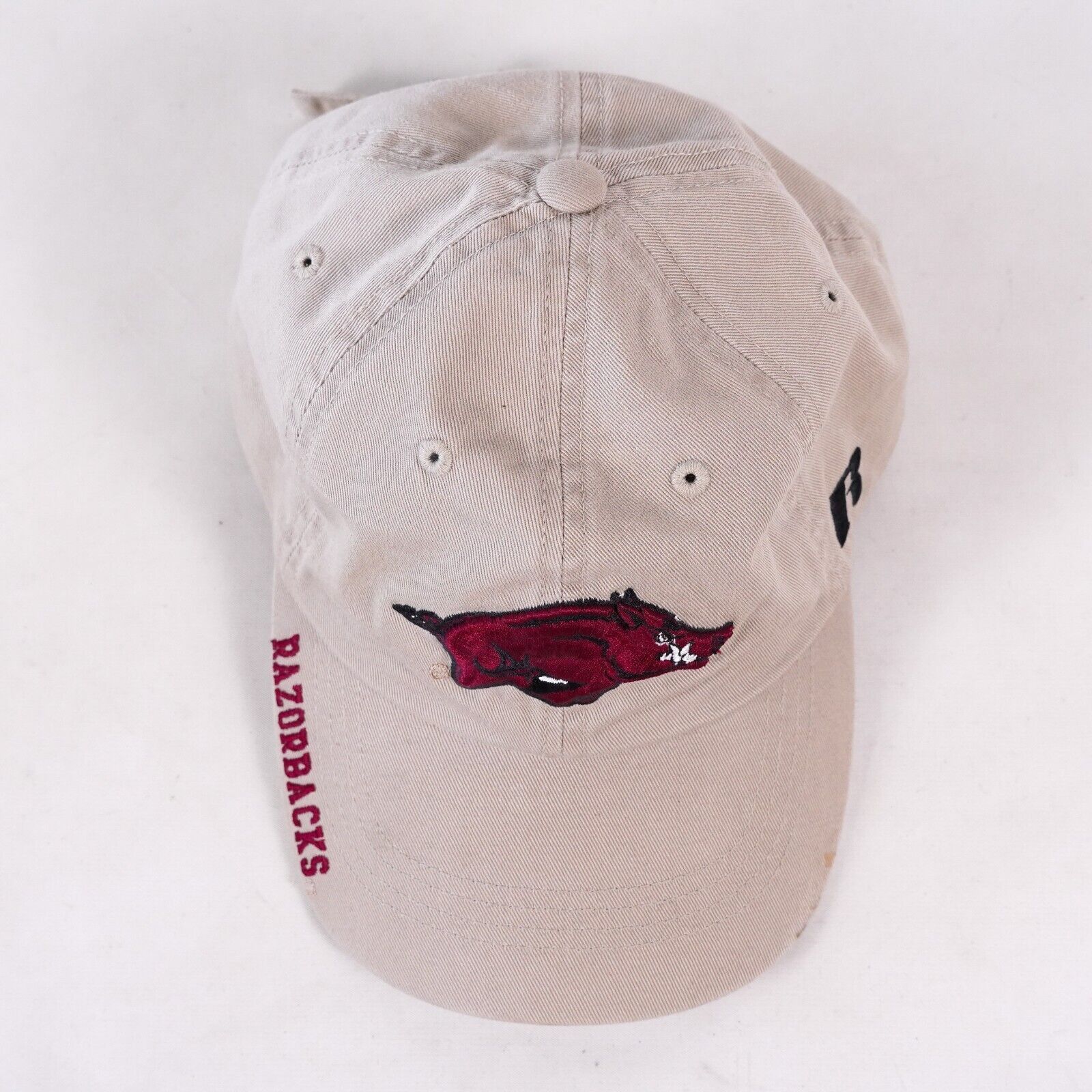 Other Russell Arkansas Razorbacks Basketball Hat Cap Tan Size ONE SIZE - 6 Thumbnail