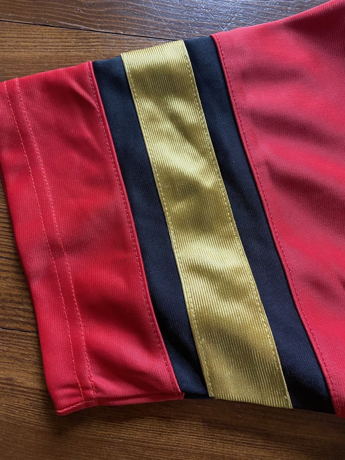 WWE 2019 WWE Wresltlemania 35 NY NJ Football Style Jersey Size US L / EU 52-54 / 3 - 6 Thumbnail