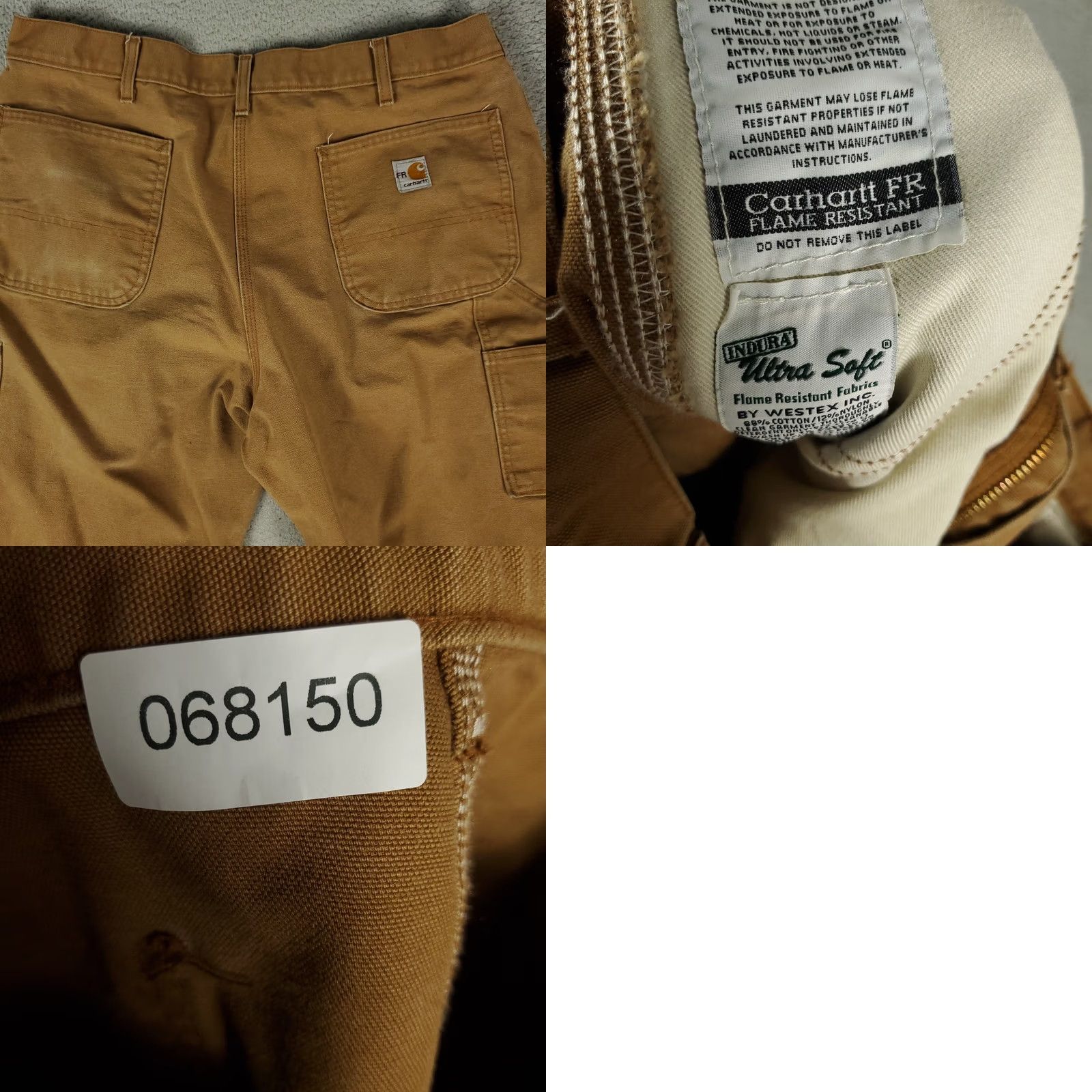 Carhartt Carhartt Jeans Men Size 38x30 Brown Carpenter FR Baggy Denim Pants Size US 38 / EU 54 - 9 Thumbnail