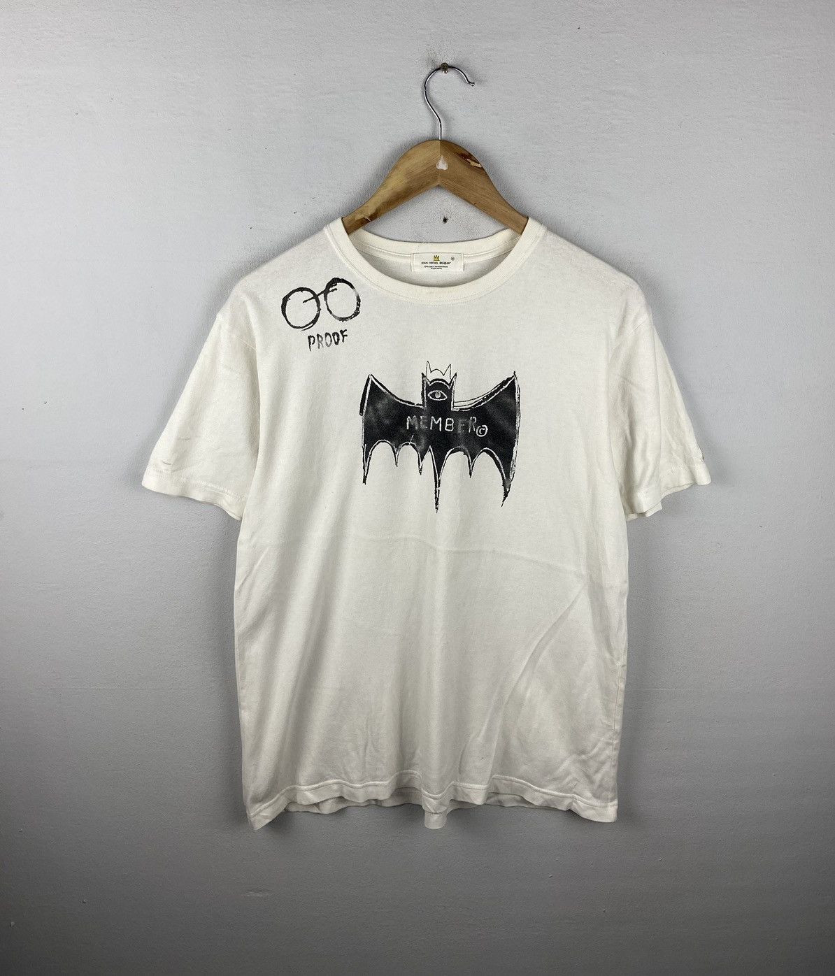 Jean-Michel Basquiat × Uniqlo × Vintage JMB Proof Members Rare Tee Size US M / EU 48-50 / 2 - 1 Thumbnail