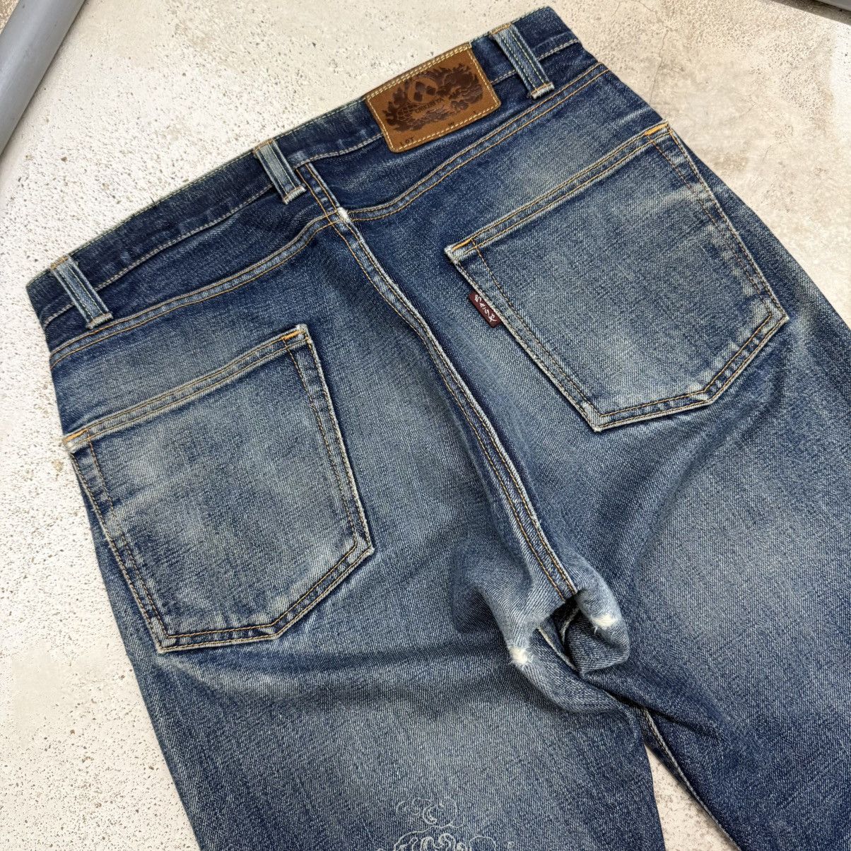 Japanese Brand Chikiriya Selvedge Chainstitch Mudwash Japanese Denim Size US 30 / EU 46 - 13 Thumbnail