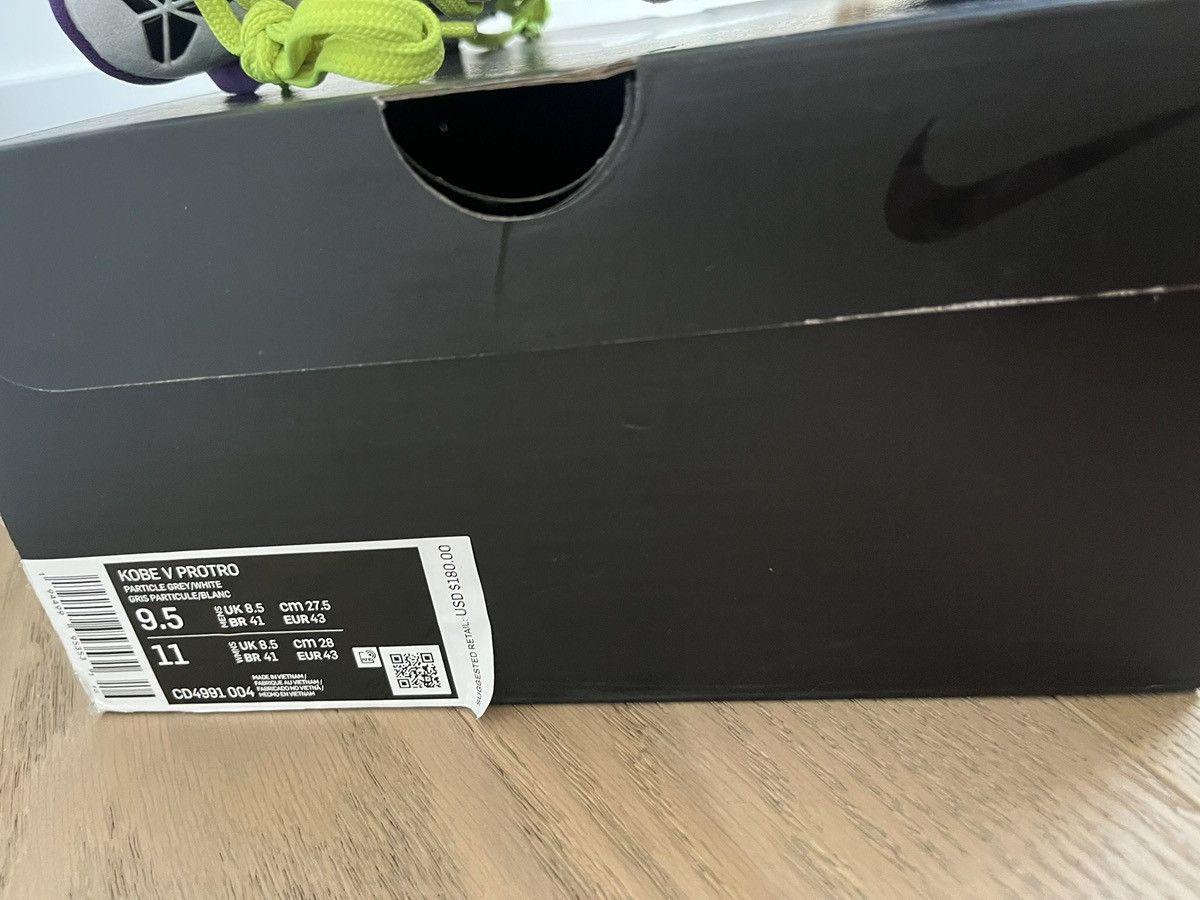 Nike Kobe 5 PJ Tucker Size US 9.5 / EU 42-43 - 7 Thumbnail