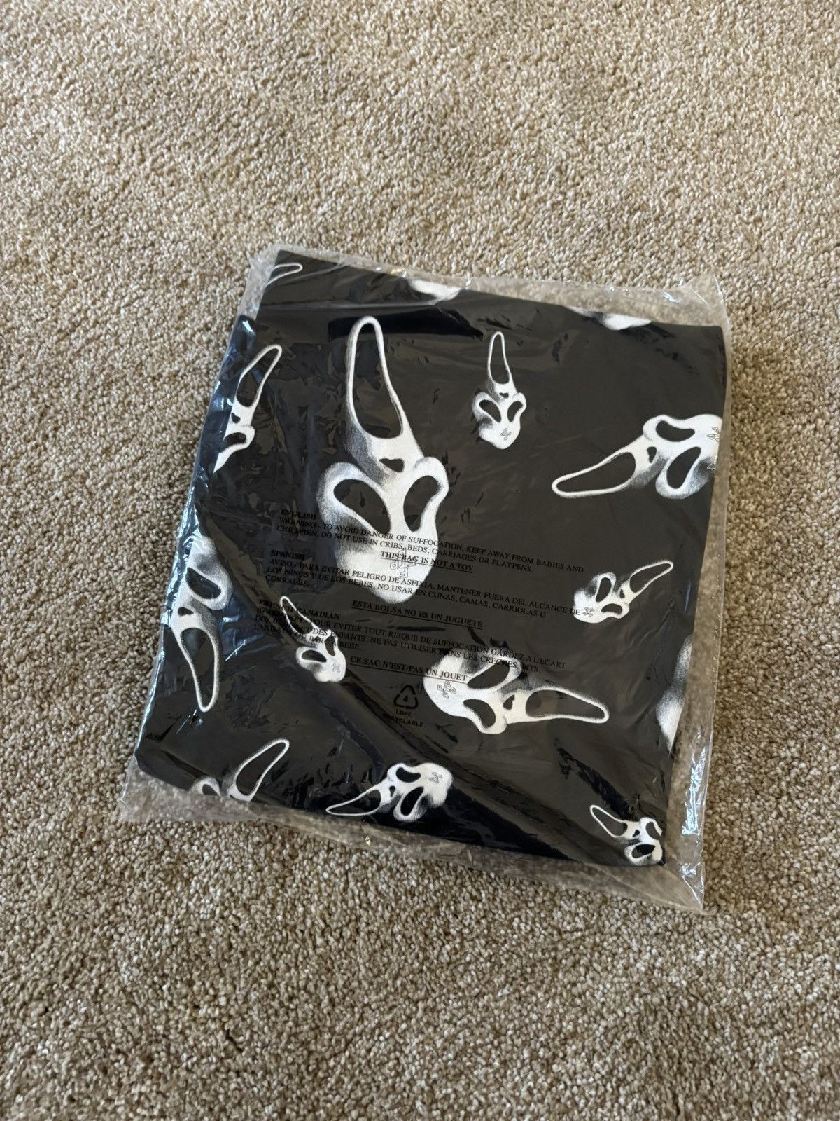 Fuck The Population FTP Ghostface Mask Tee (Black) Size US XXL / EU 58 / 5 - 3 Thumbnail