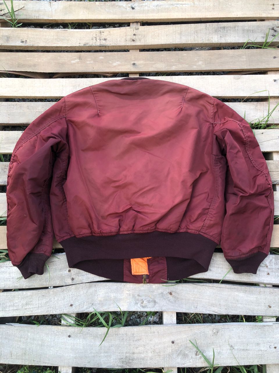 Alpha Industries Vintage Alpha Industries MA-1 Reversible Bomber Jacket Size US M / EU 48-50 / 2 - 2 Thumbnail